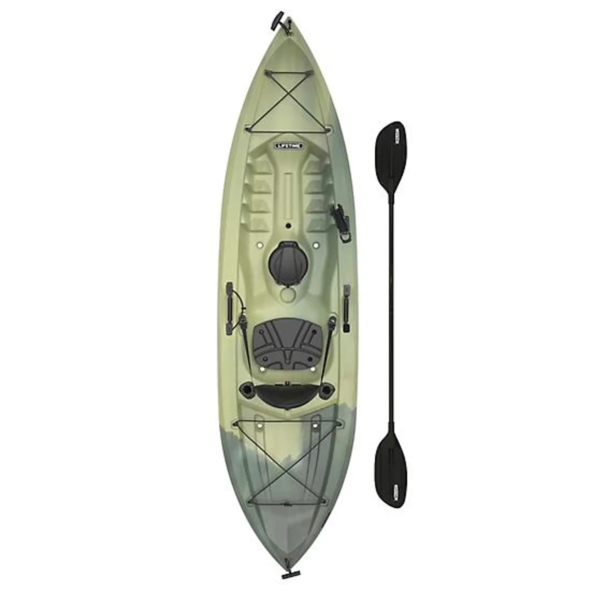 10 ft. Tioga Angler Sit-on-Top Kayak, Moss Fusion