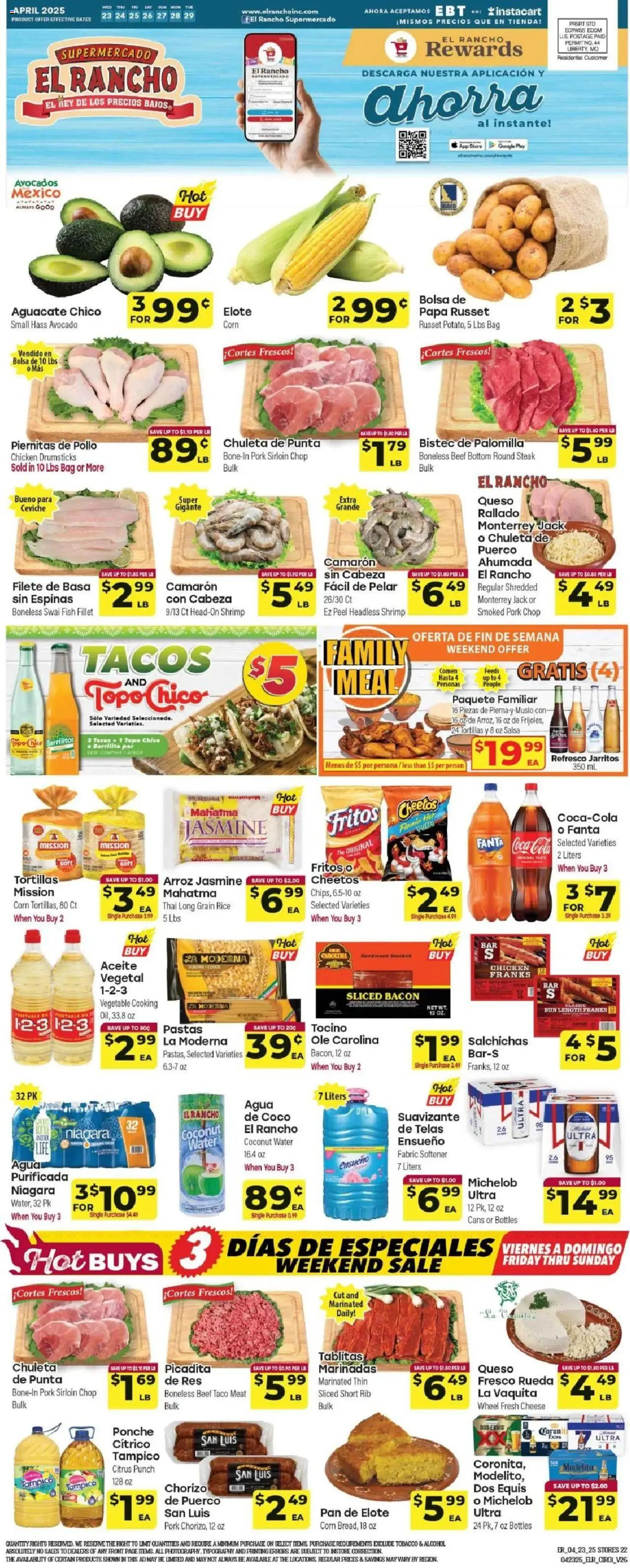 El Rancho Weekly Ad 2 - 1