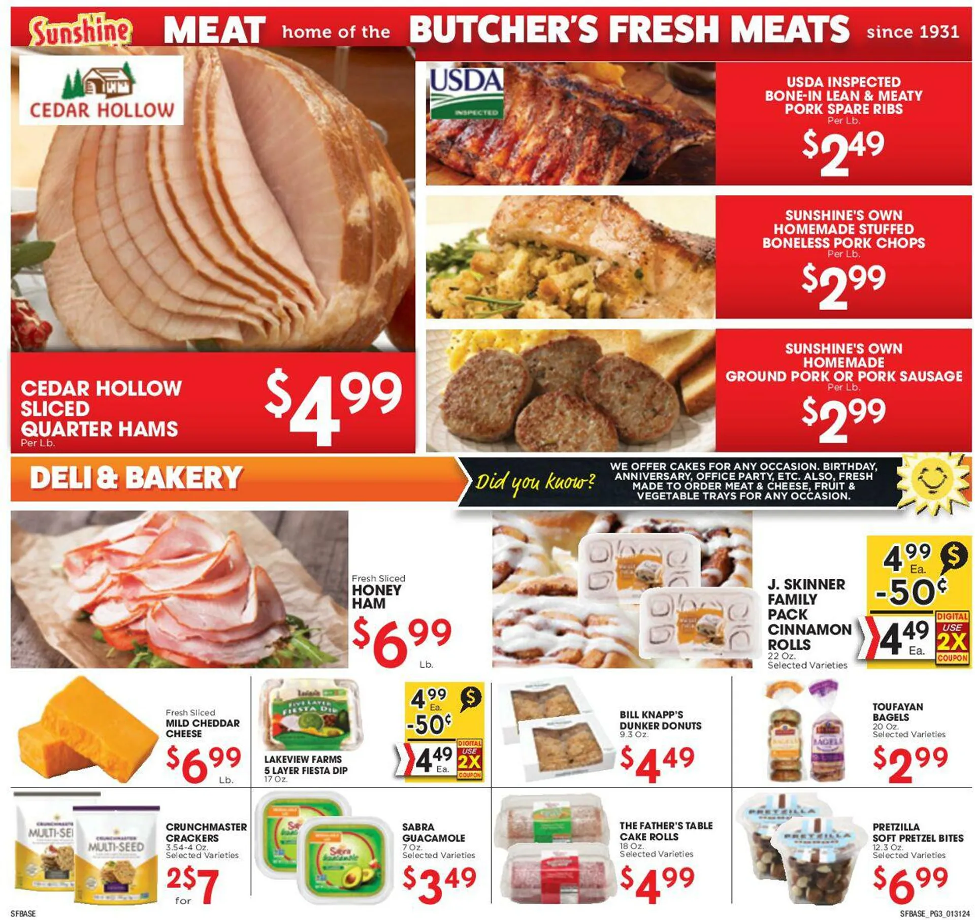 Weekly ad Sunshine Foods from January 31 to February 6 2024 - Page 3