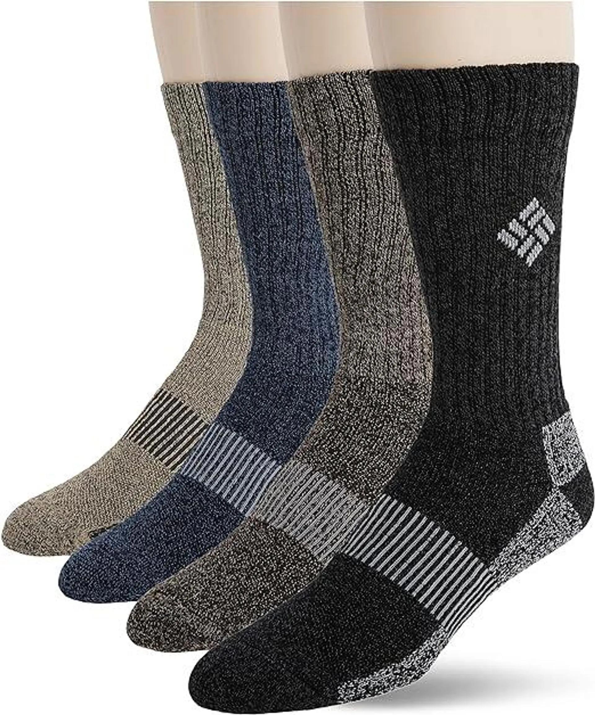 Columbia Men's 4 Pack Moisture Control Crew Socks