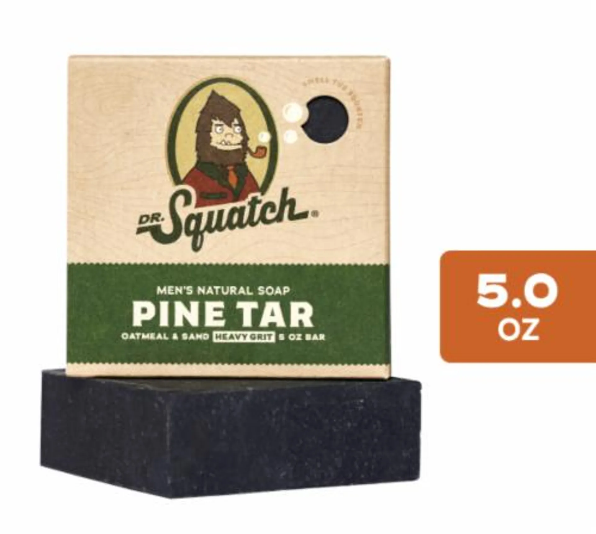 Dr. Squatch® Pine Tar Natural Bar Soap