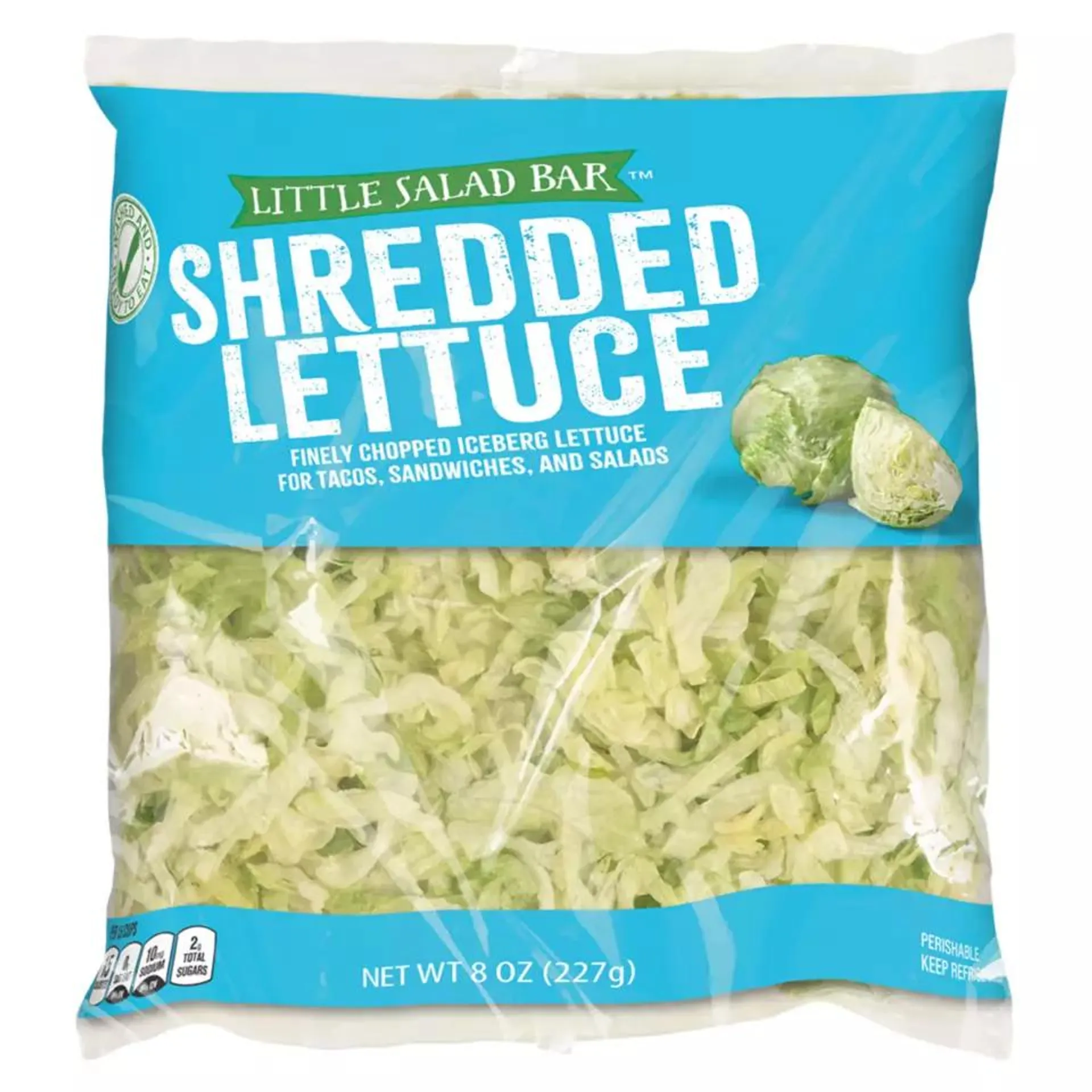 Shredded Lettuce, 8 oz