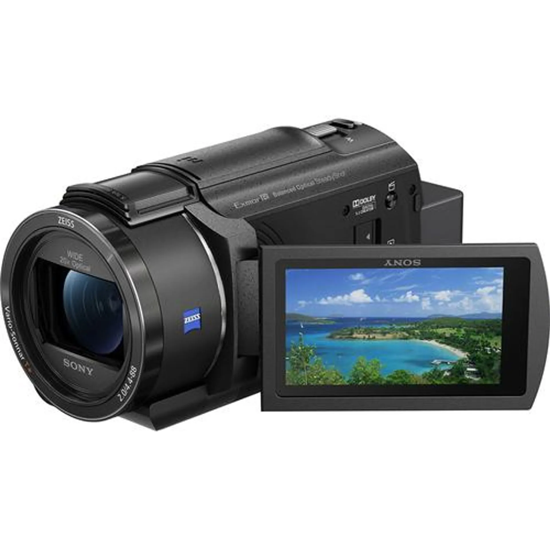 Sony AX43A Digital Video 4K Handycam Camcorder with Exmor R CMOS Sensor - Open Box