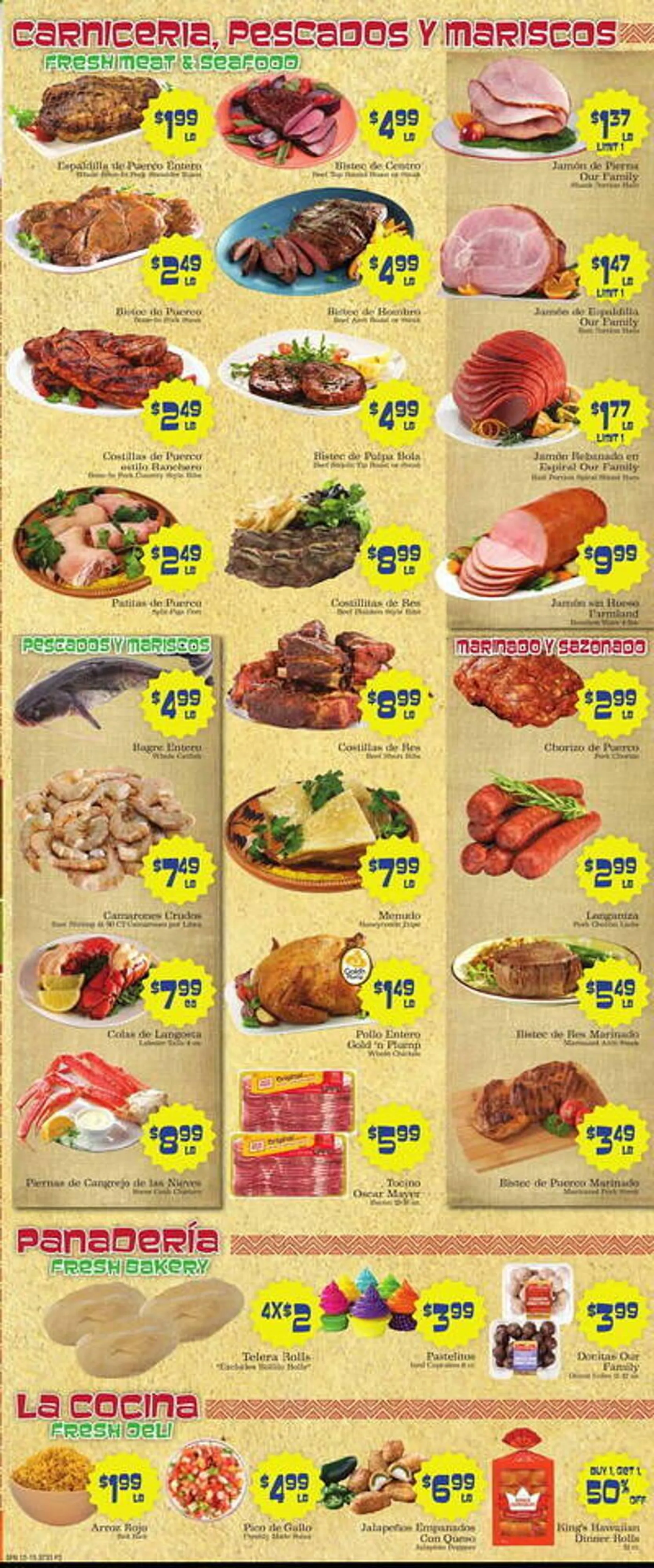 Weekly ad Supermercado Nuestra Familia Weekly Ad from December 15 to December 24 2024 - Page 2