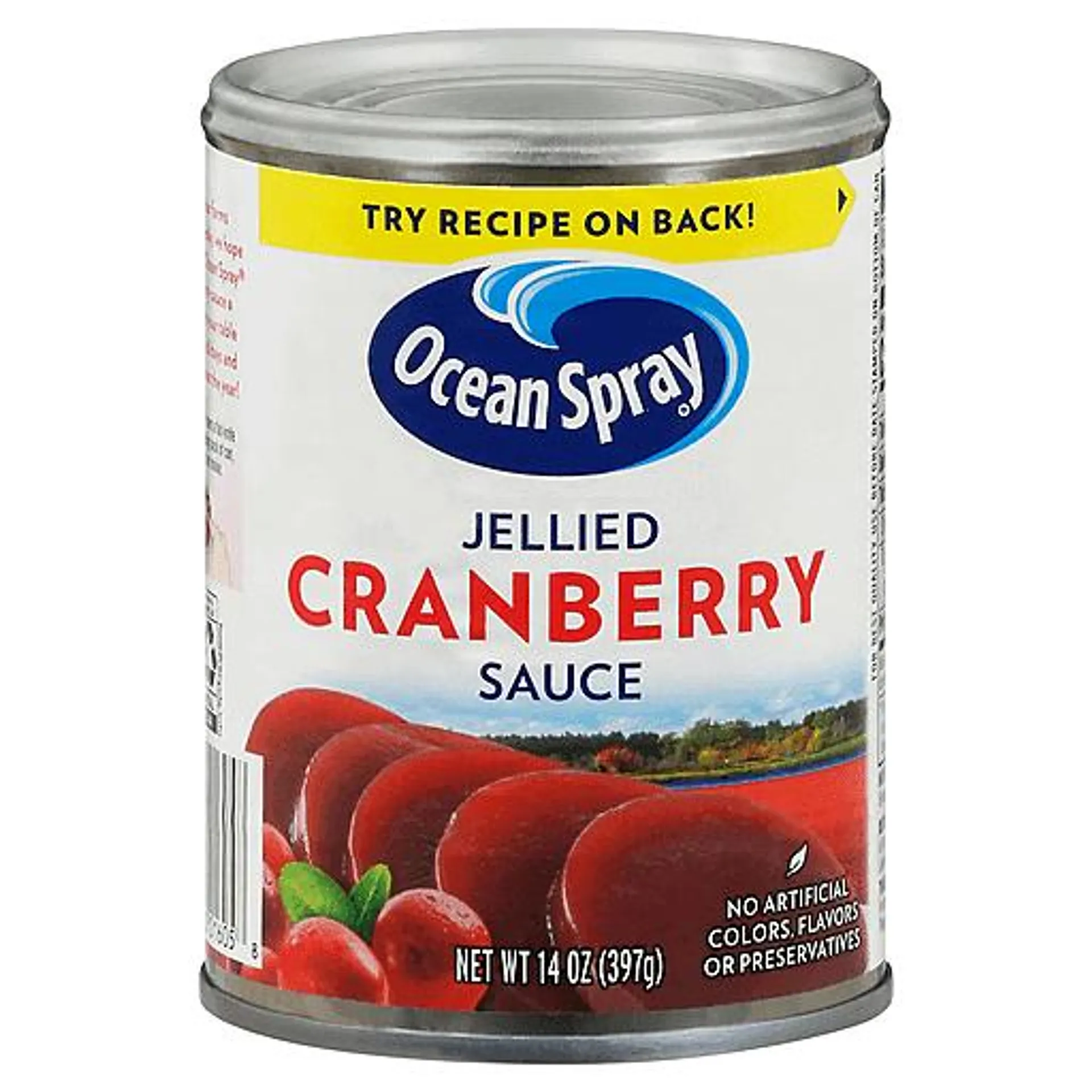 Ocean Spray Cranberry Sauce, Jellied 14 oz