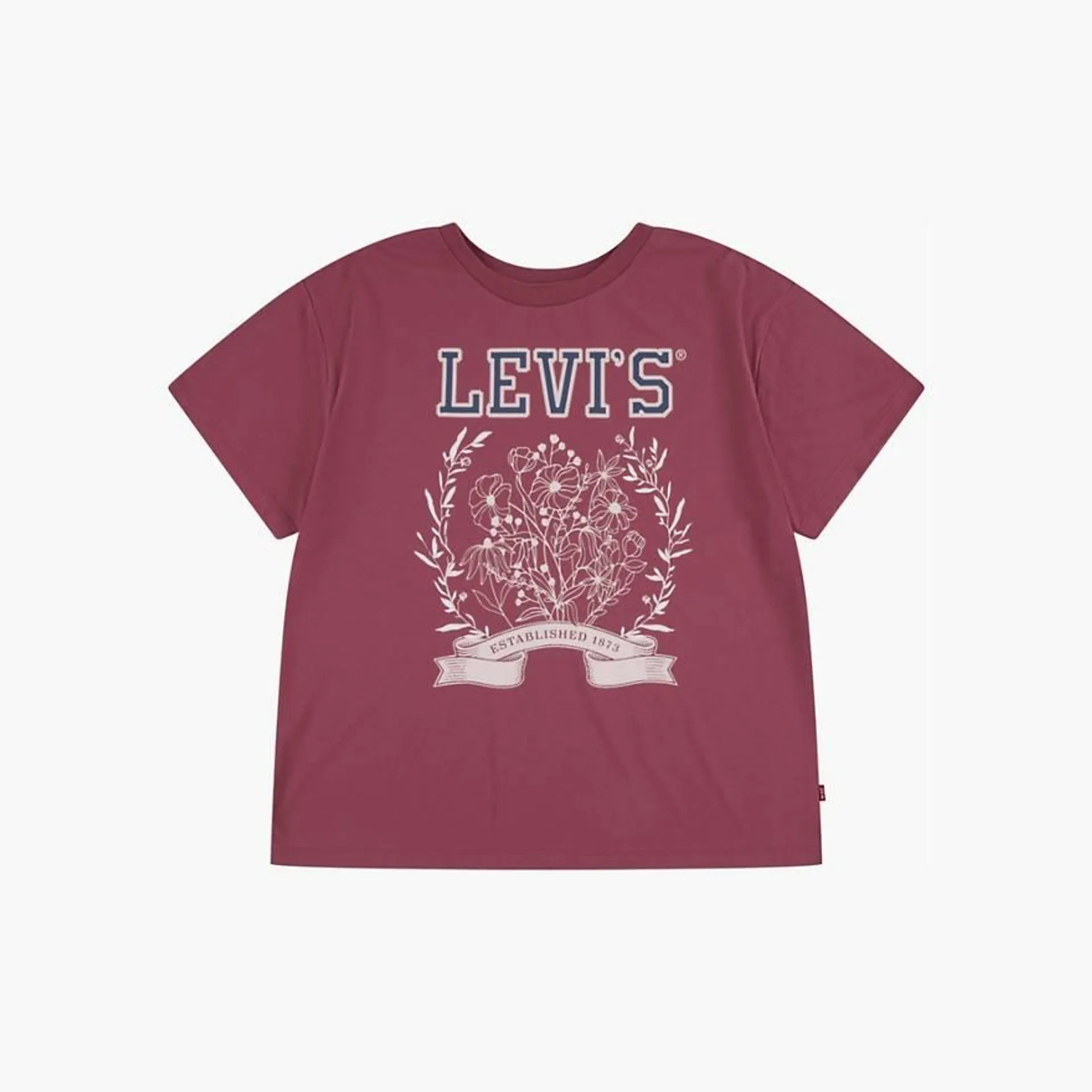 Oversized Collegiate Tee Big Girls 7-16