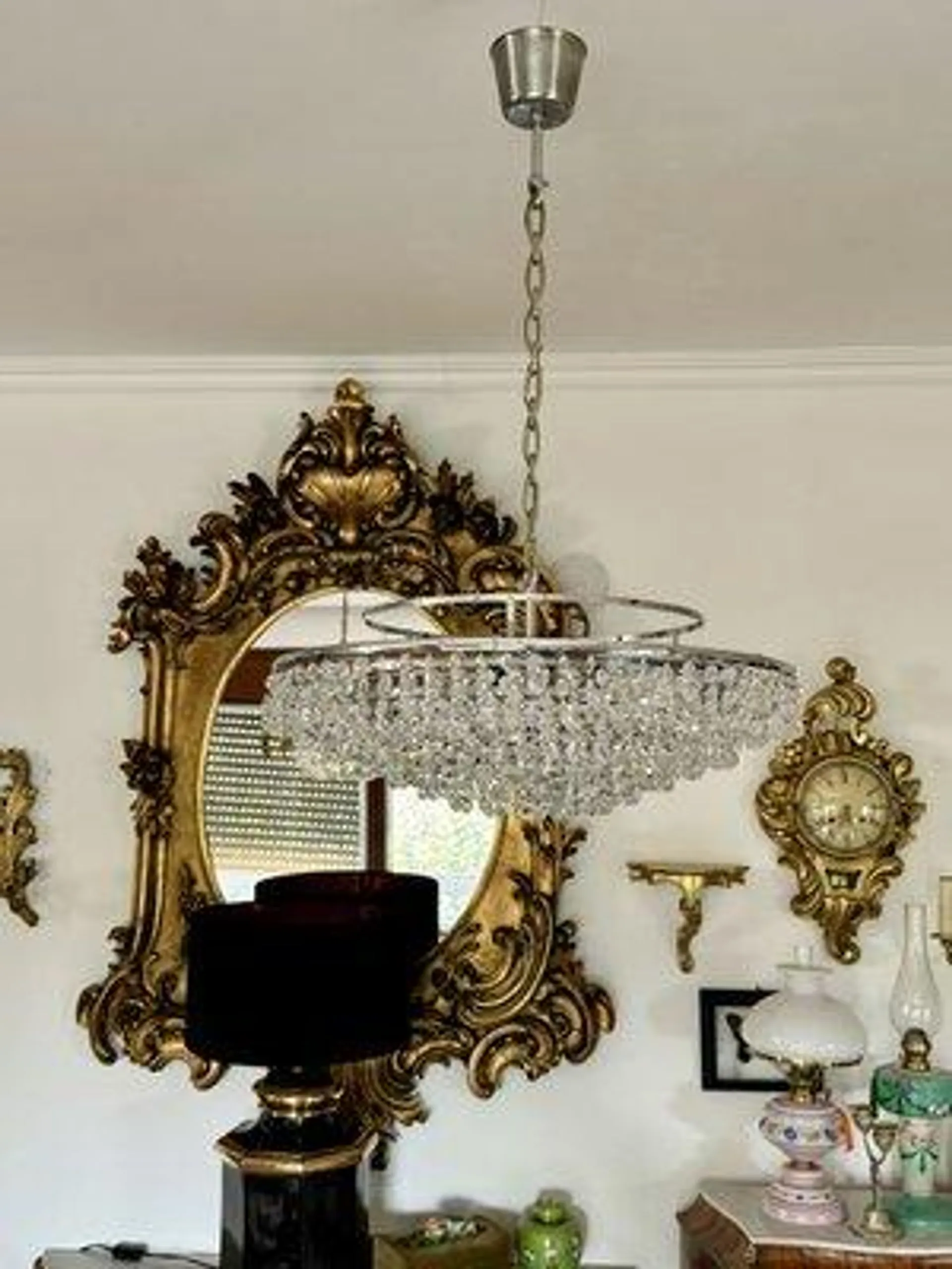 Swarovski Crystal Chandelier in the style of Lobmeyr, 1960s