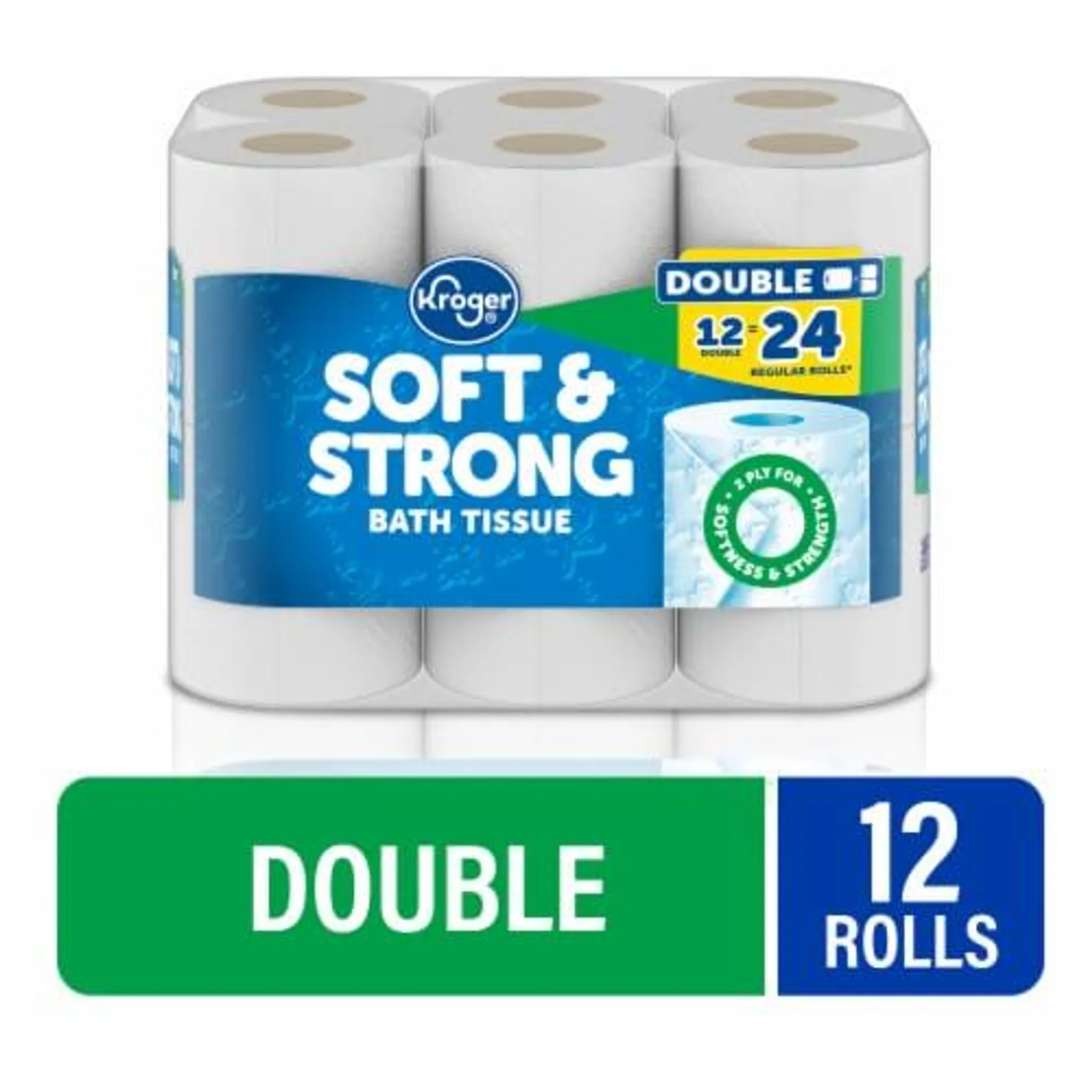 Kroger® Soft & Strong Double Roll Toilet Paper