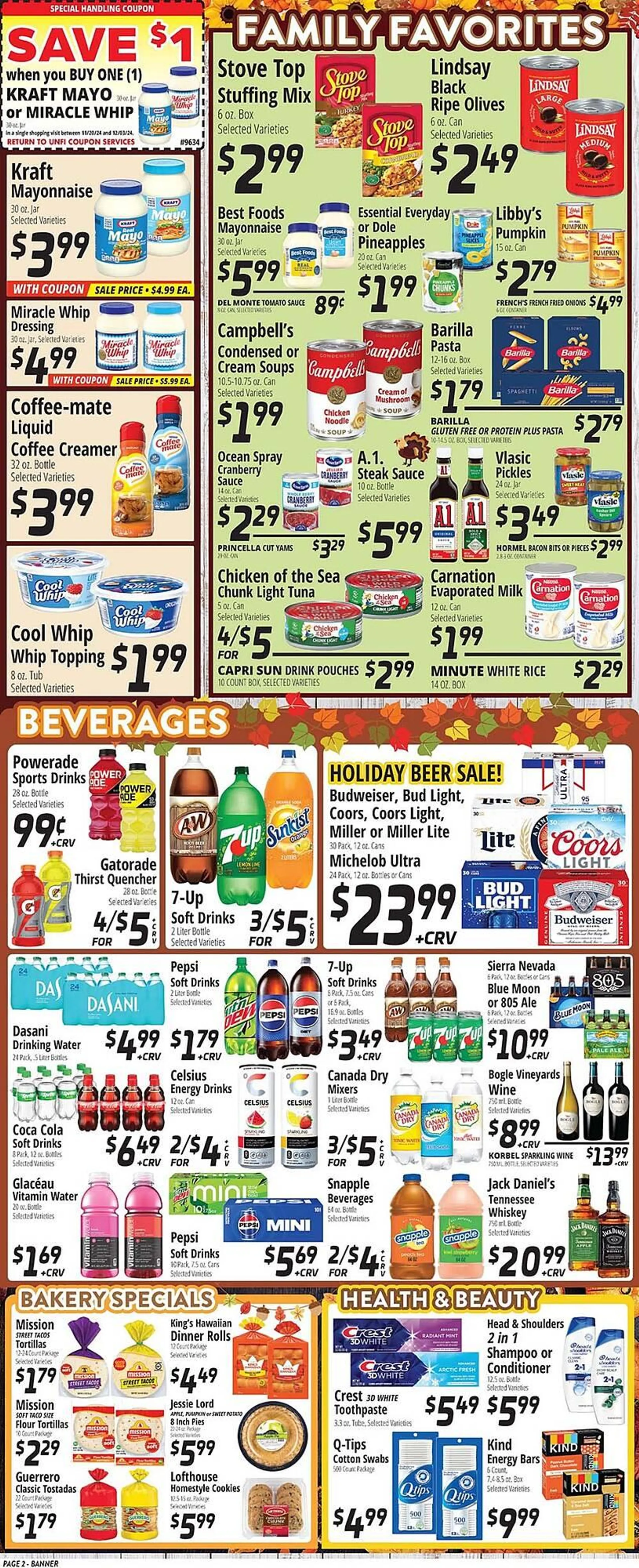 Weekly ad Keil's Fresh Food Stores Weekly Ad from November 20 to December 3 2024 - Page 2