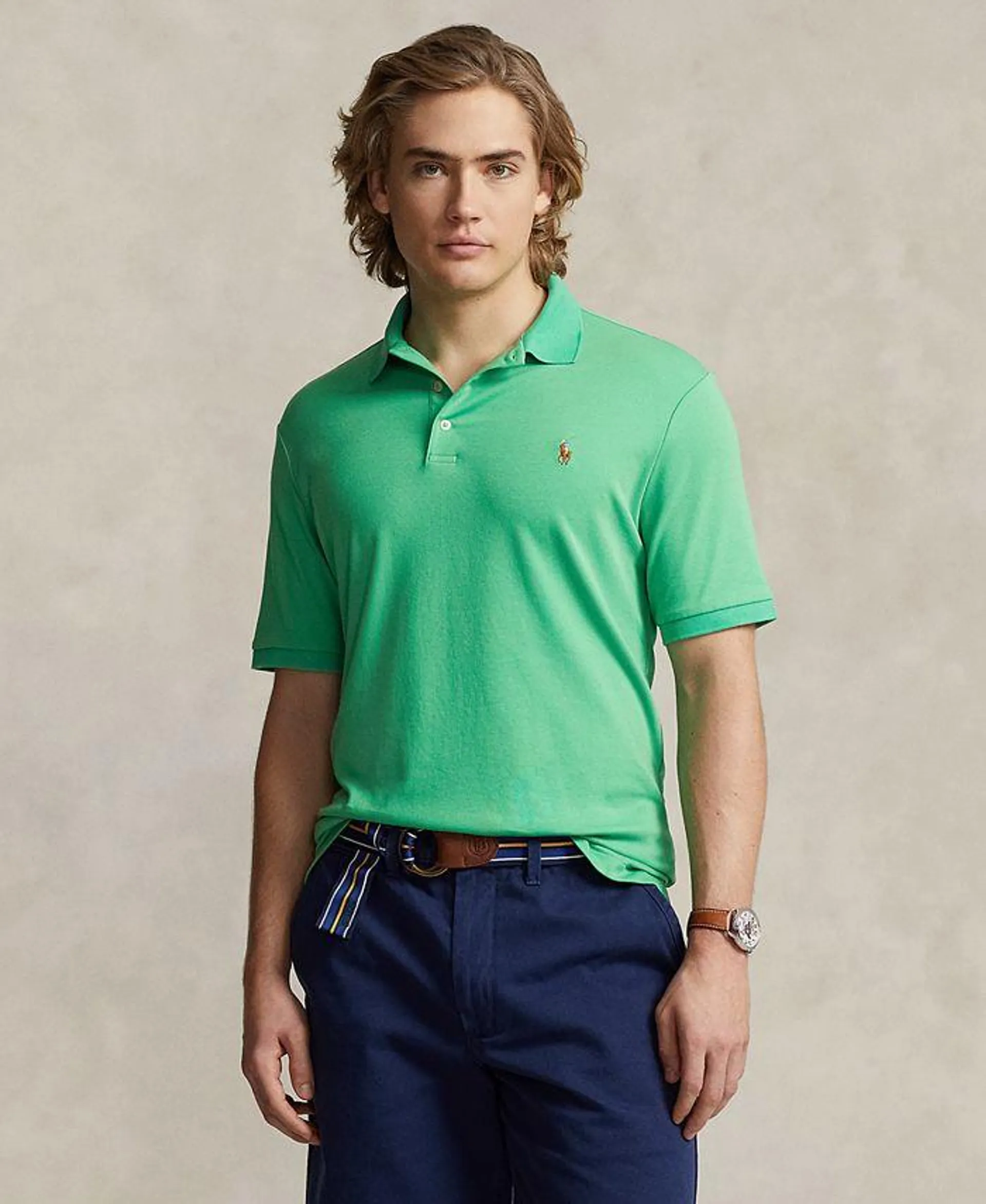 Men's Classic Fit Soft Cotton Polo