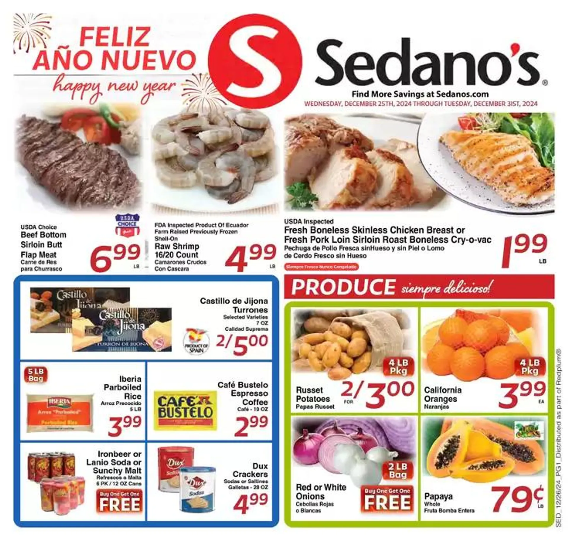 Sedanos weekly ad - 1