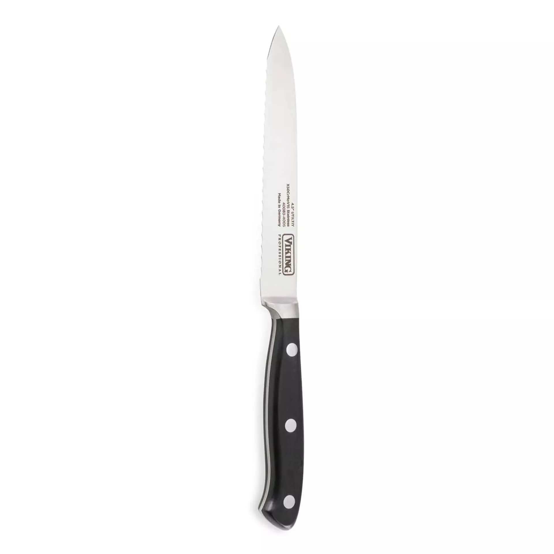 Viking Professional Serrated Utility Knife, 5"