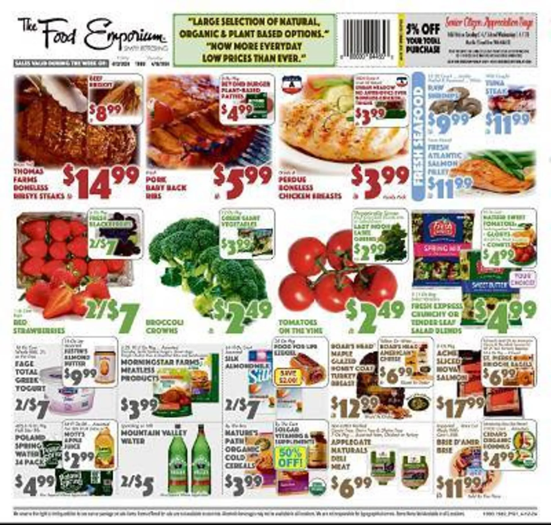 Weekly ad The Food Emporium Weekly Ad from April 12 to April 18 2024 - Page 1