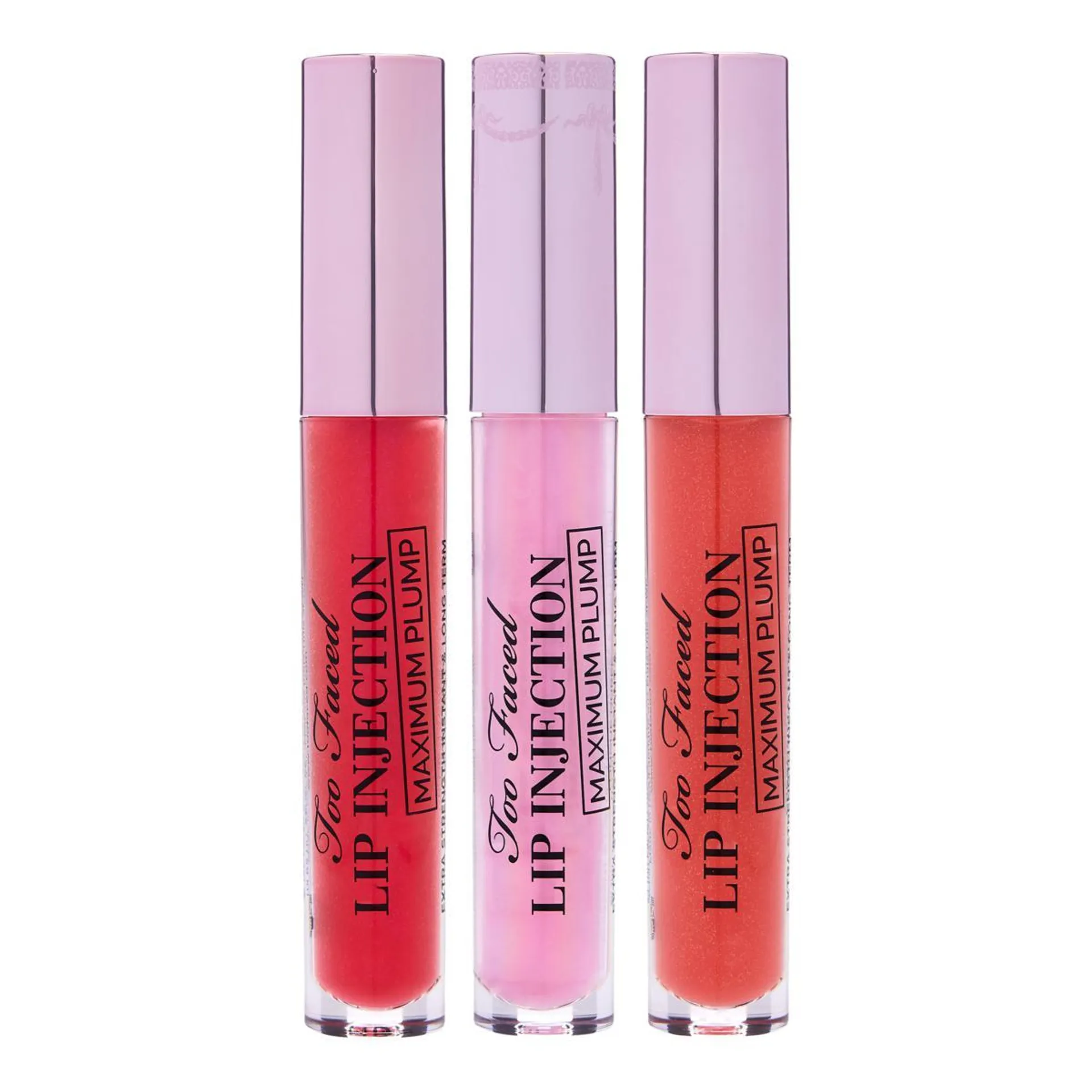 Too Faced 3-pack Lip Injection Maximum Plump Lip Plumpers