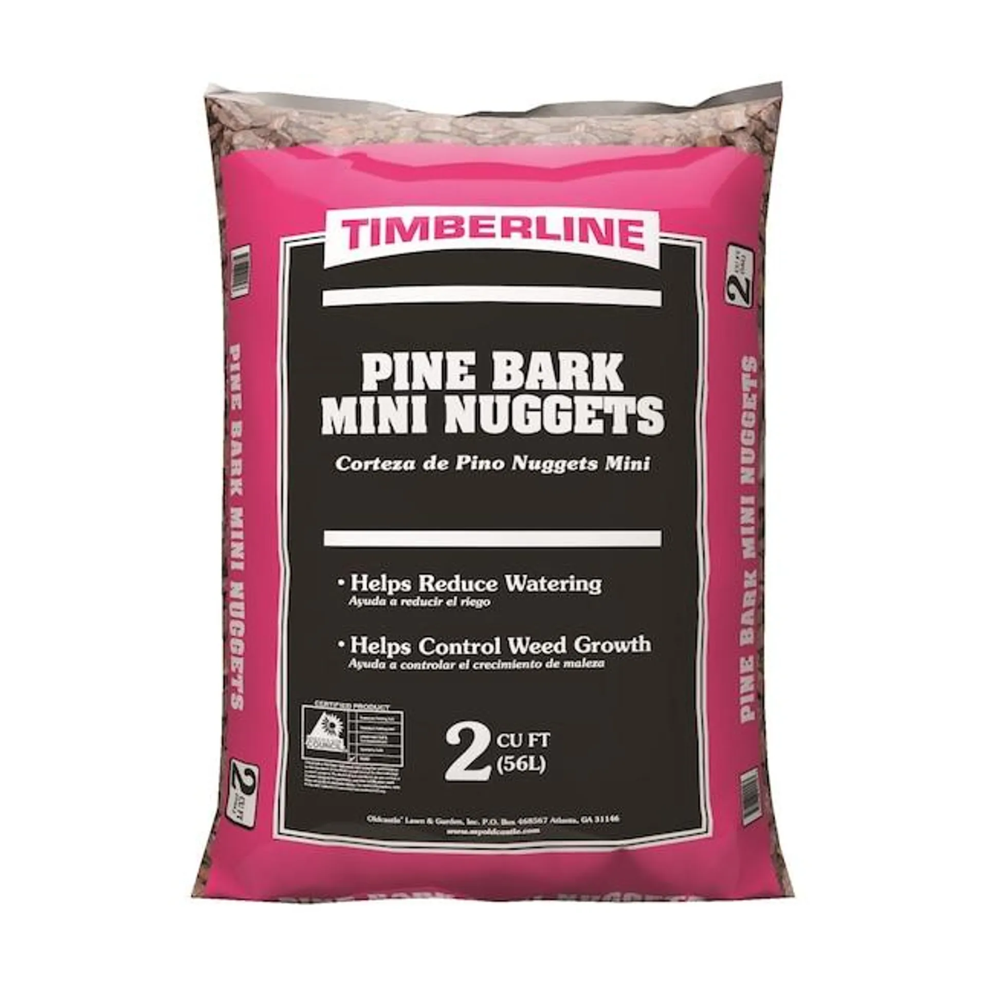 Timberline 2-cu ft All Natural Pine Bark Mini Nuggets Mulch