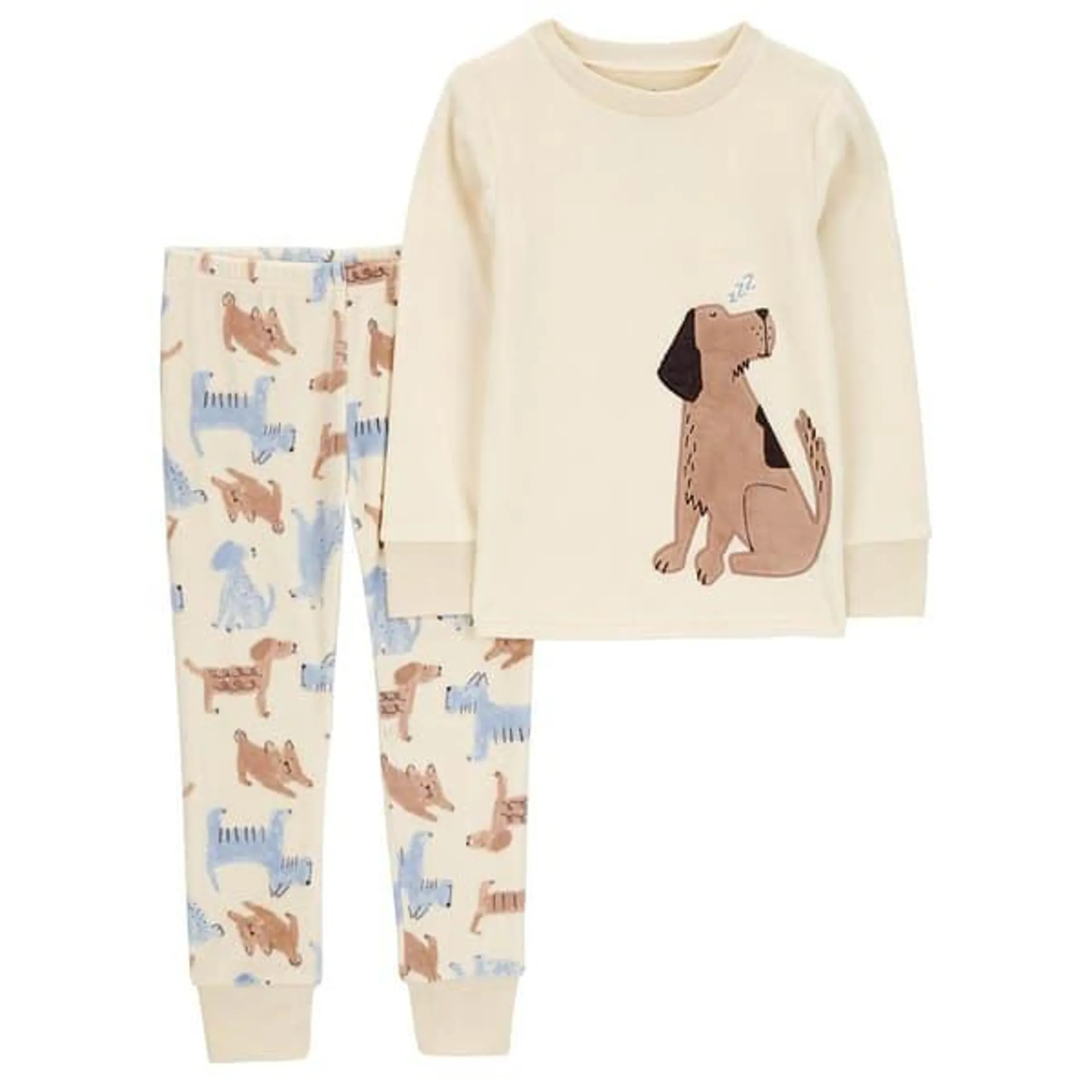 Toddler Boy Carter’s® 2pc. Dog Fleece Pajama Set