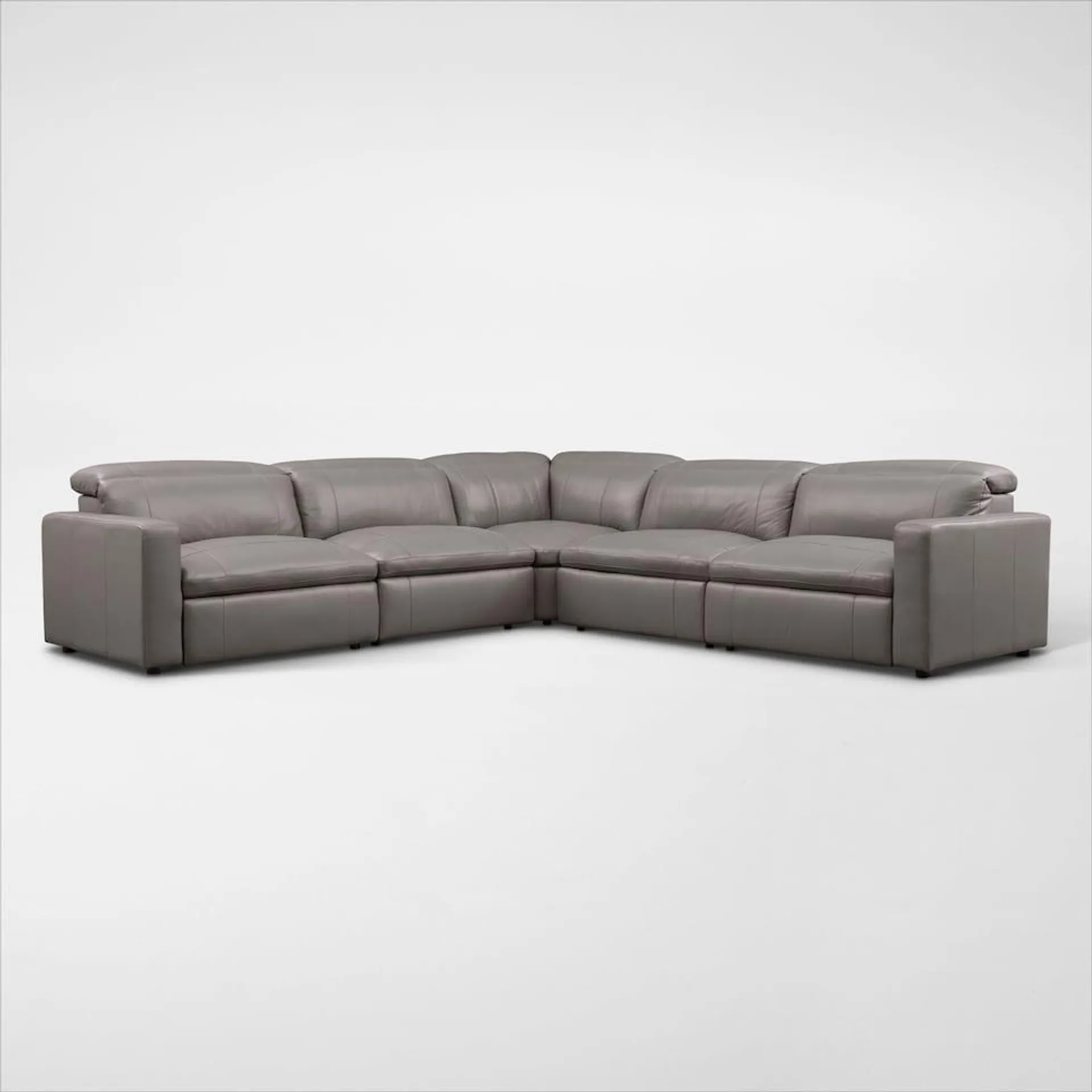 Happy Dual-Power Reclining Sectional with 3 Reclining Seats