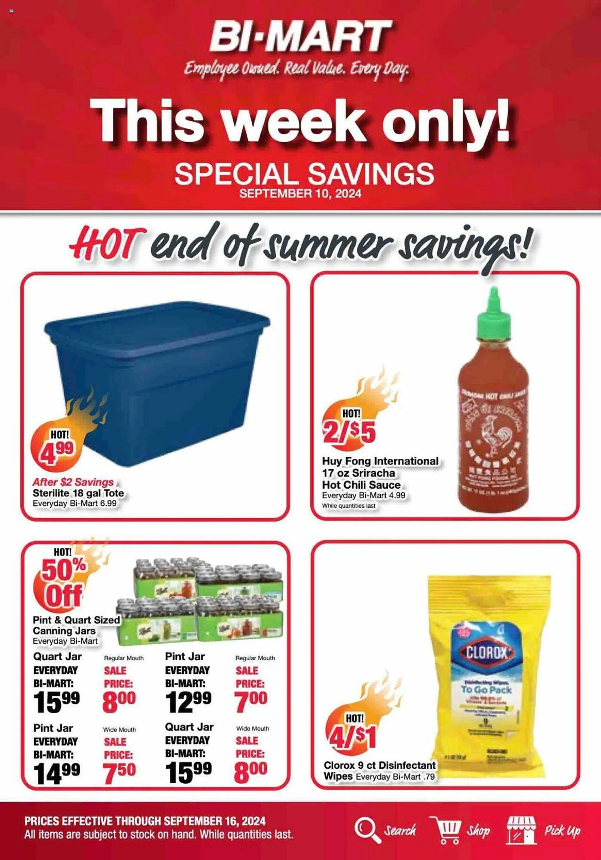 Bi-Mart Weekly Ad - 1