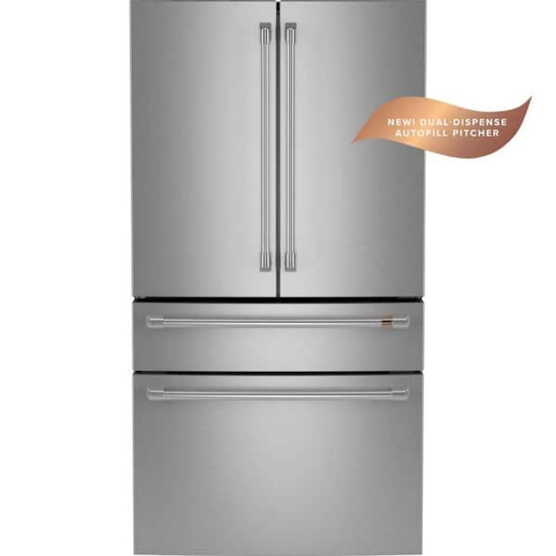 28.7 cu. ft. Smart Four Door French Door Refrigerator in Stainless Steel with Dual-Dispense Autofill Pitcher