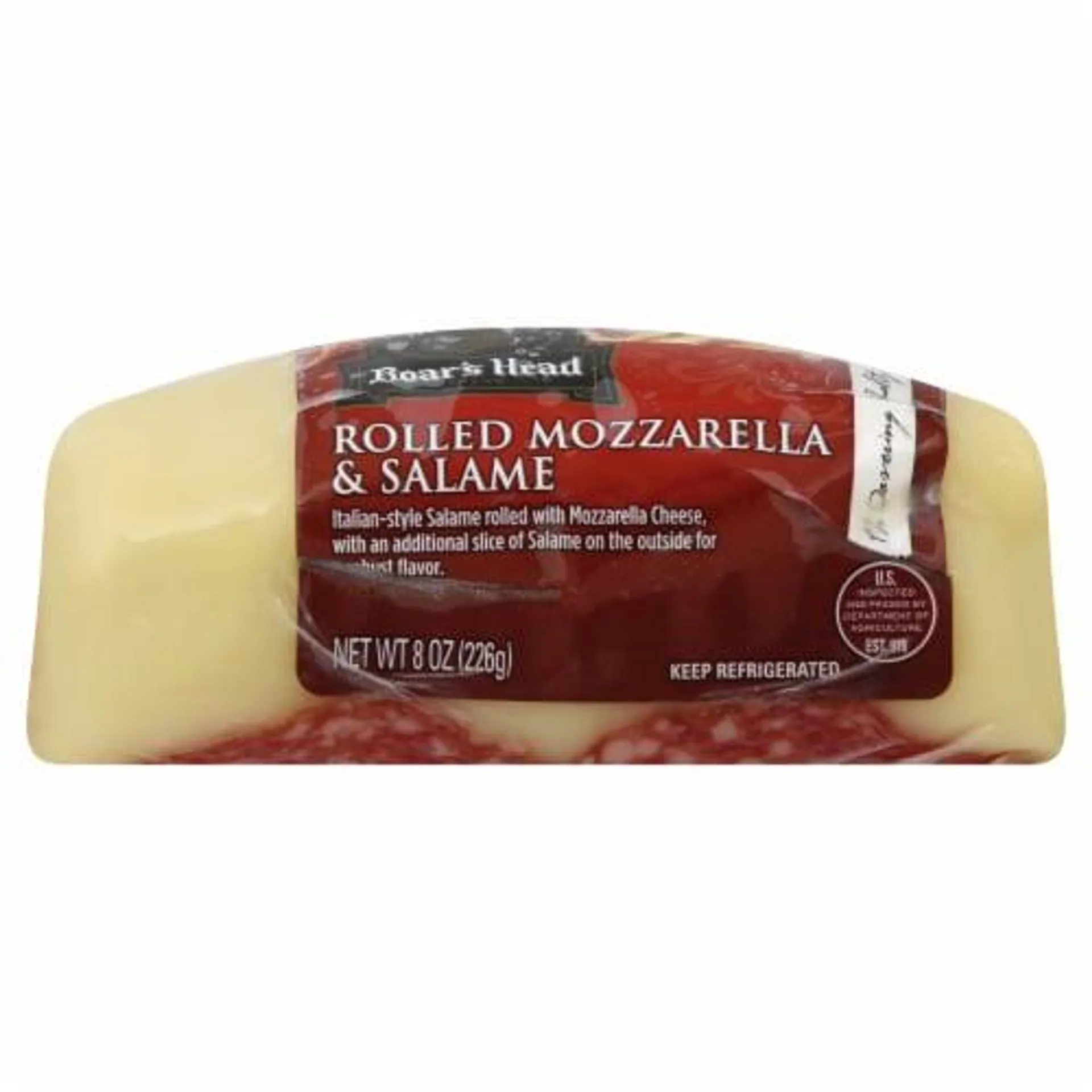 Boar's Head Rolled Mozzarella Cheese & Salame