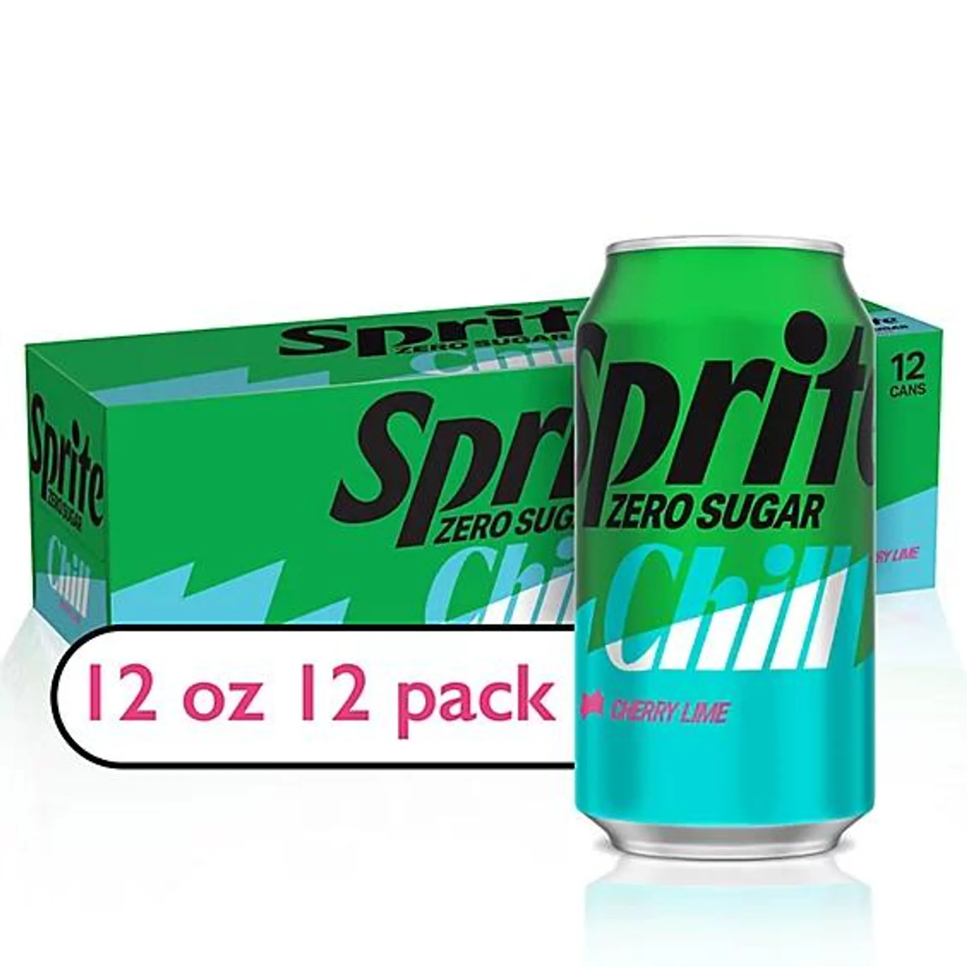 Sprite Chill Zero Sugar 12 Count -12 Fl.Oz.