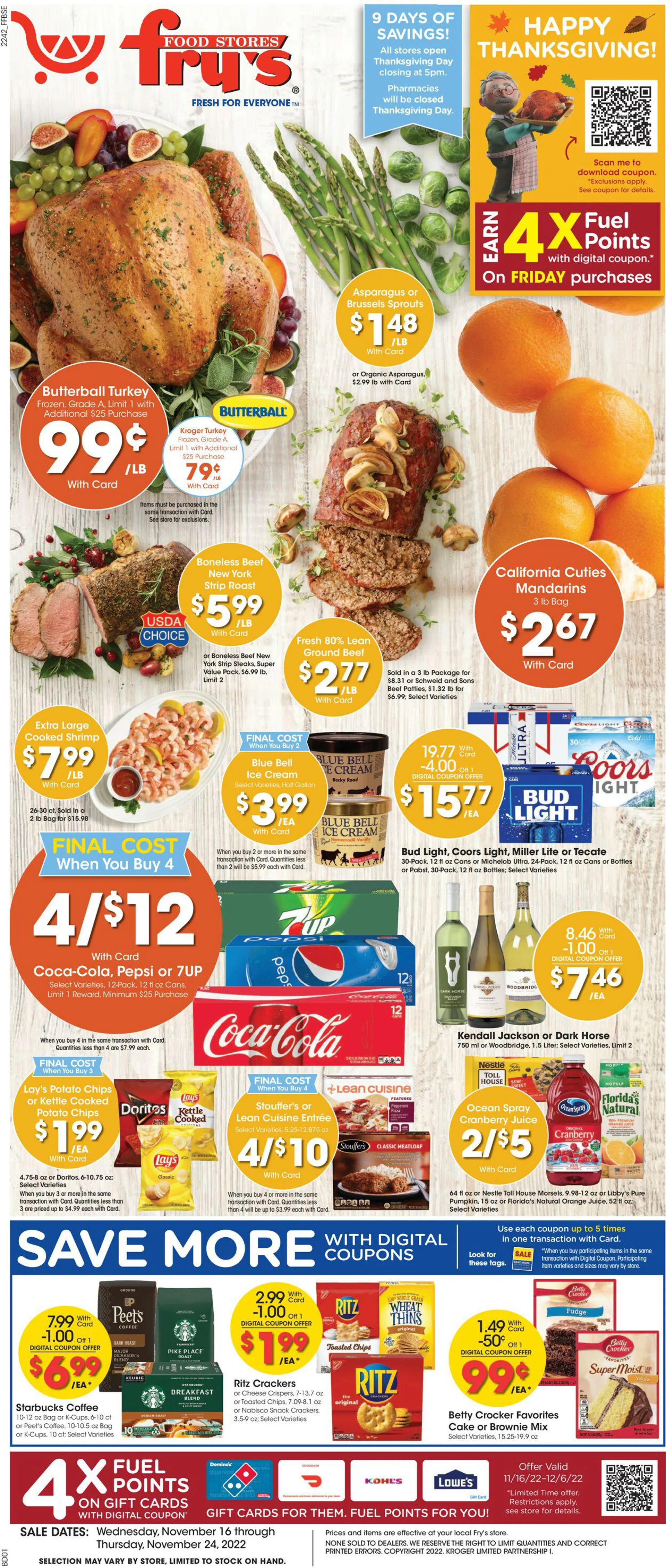 Fry’s Current weekly ad - 1
