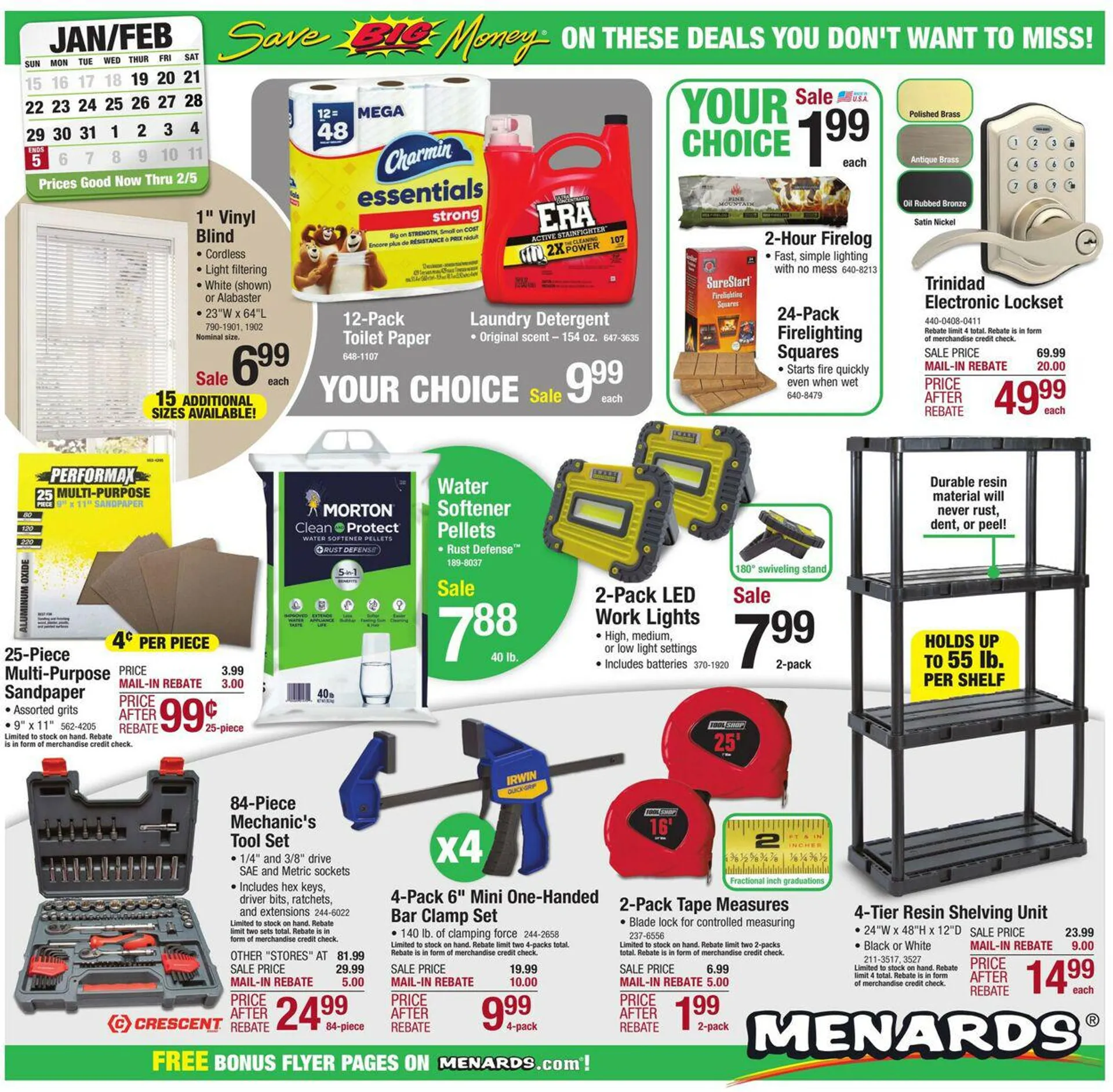 Menards Current weekly ad - 1