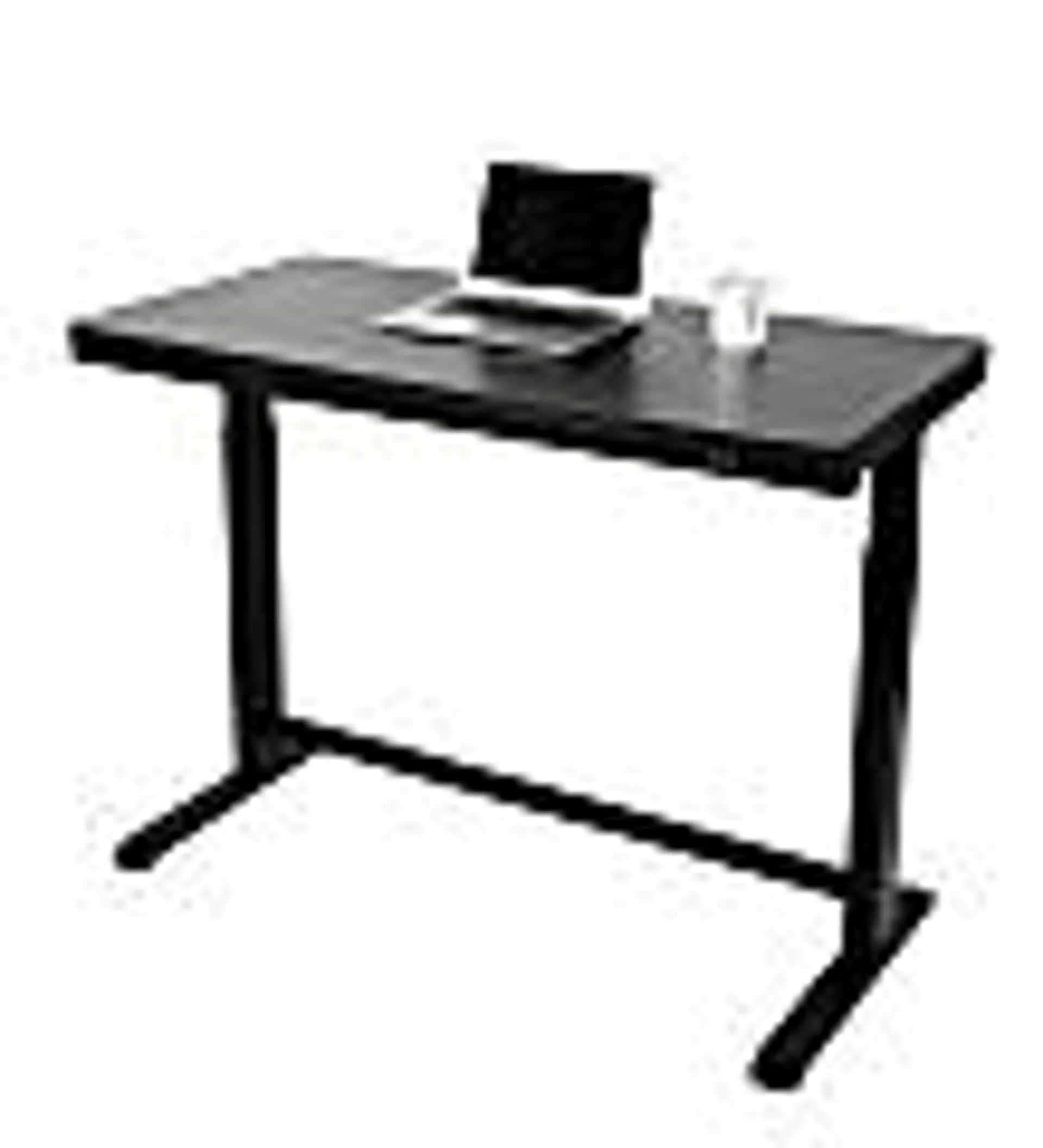 Realspace® Electric 48"W Height-Adjustable Standing Desk, Black