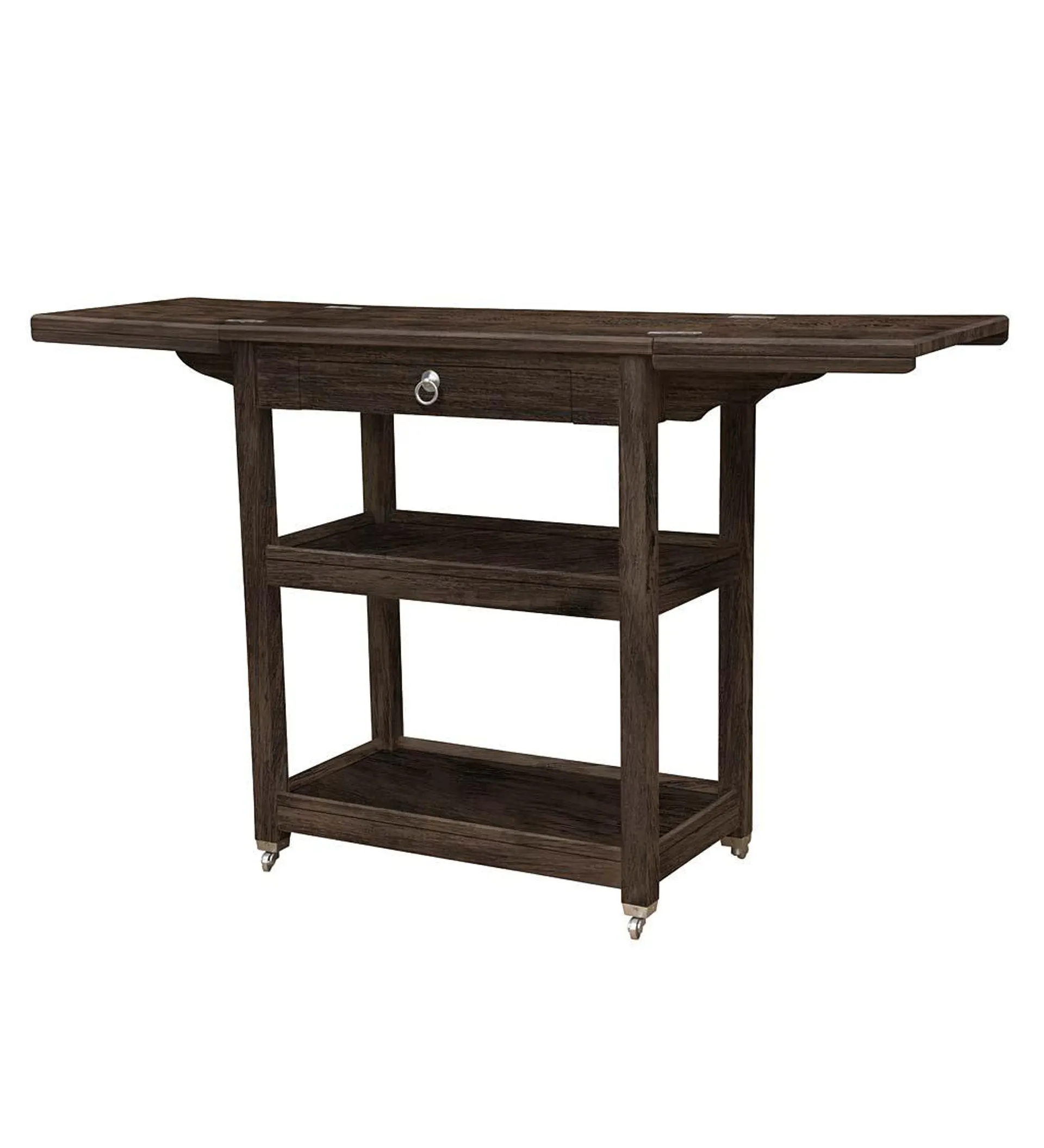 Laurel Ridge Farmhouse Collection Shelby Bar Keep - Cocoa