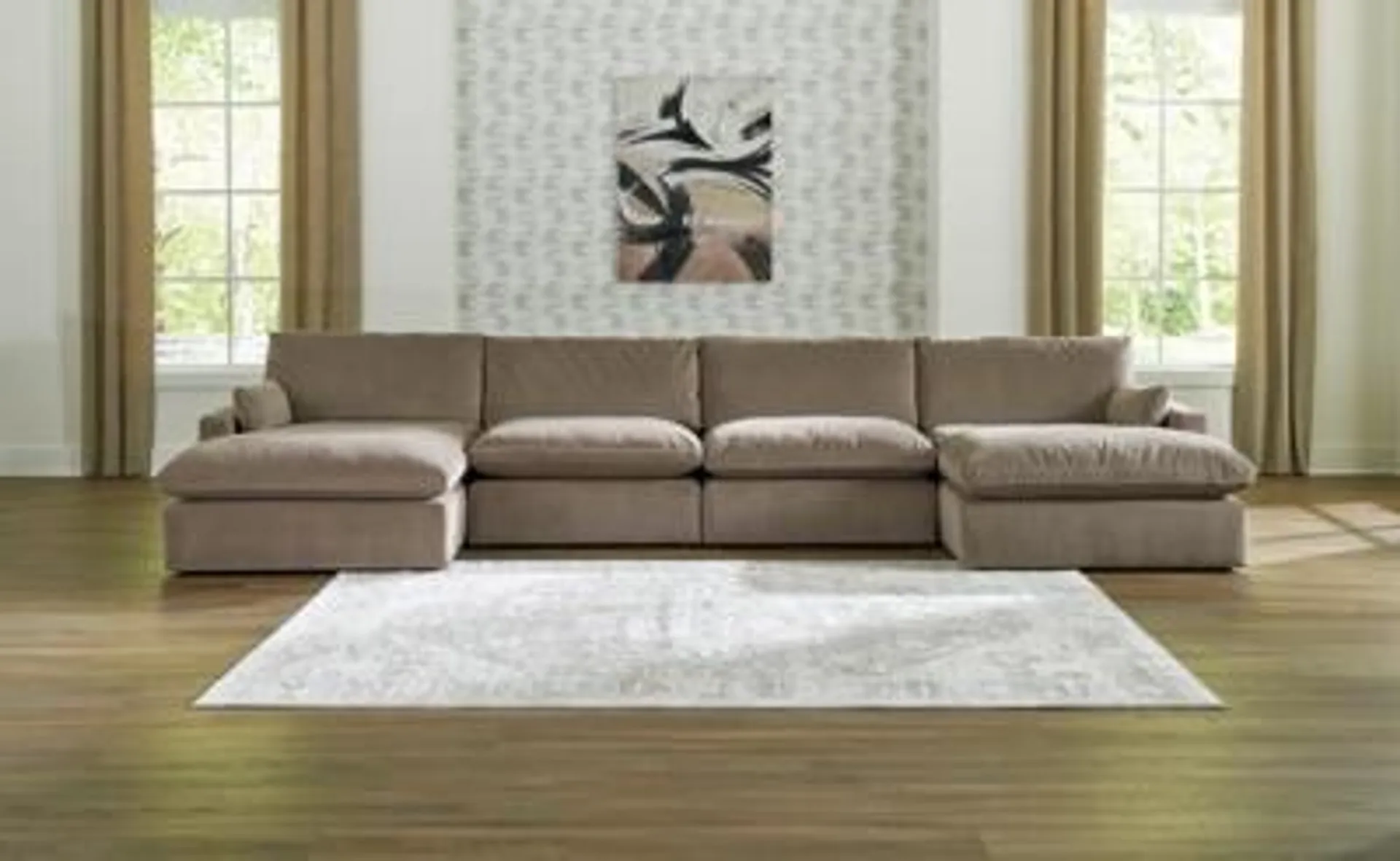 Sophie 4-Piece Modular Sectional with Chaise