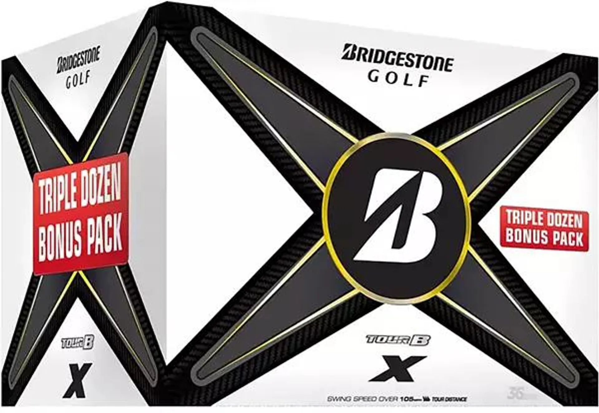 Bridgestone 2024 Tour B X Golf Balls - 3 Dozen