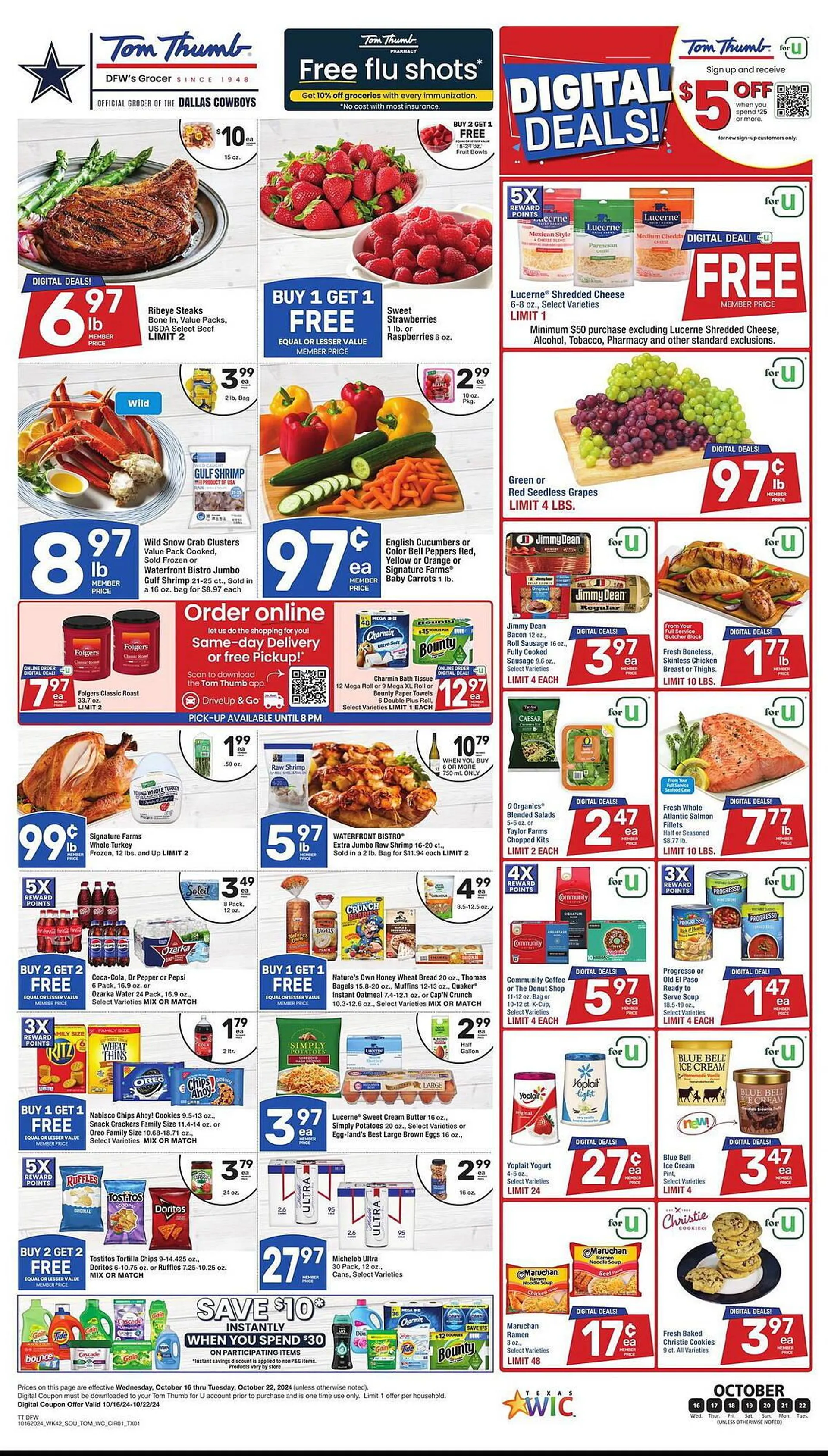 Tom Thumb Weekly Ad - 1