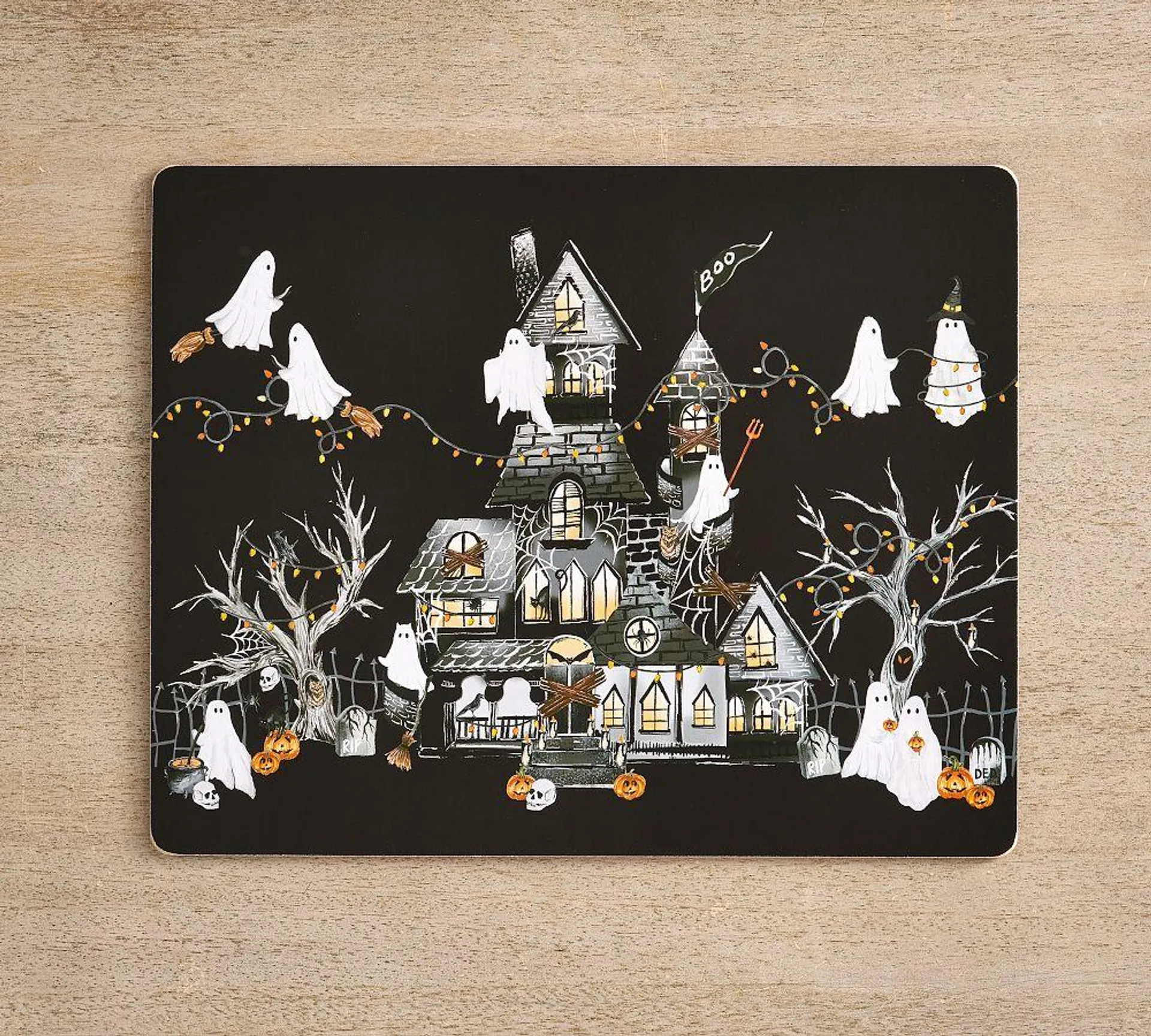 Scary Squad Cork Placemats - Set of 4