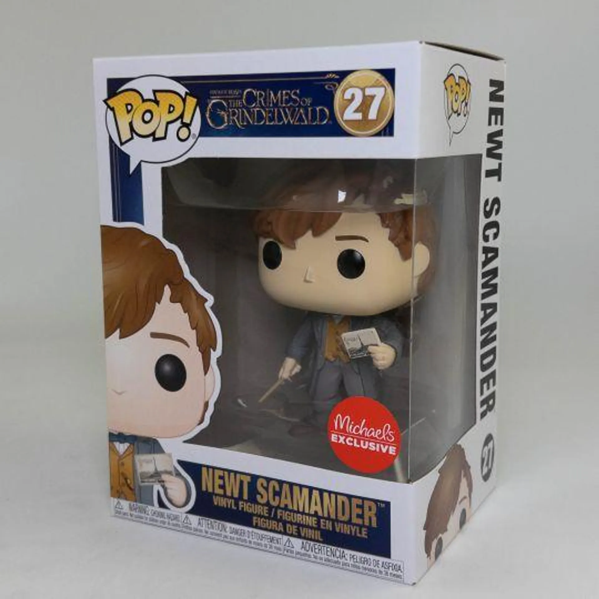 Funko POP! Movies - Fantastic Beasts Vinyl Figure - NEWT SCAMANDER (Postcard) #27 (Excl) *NM BOX*