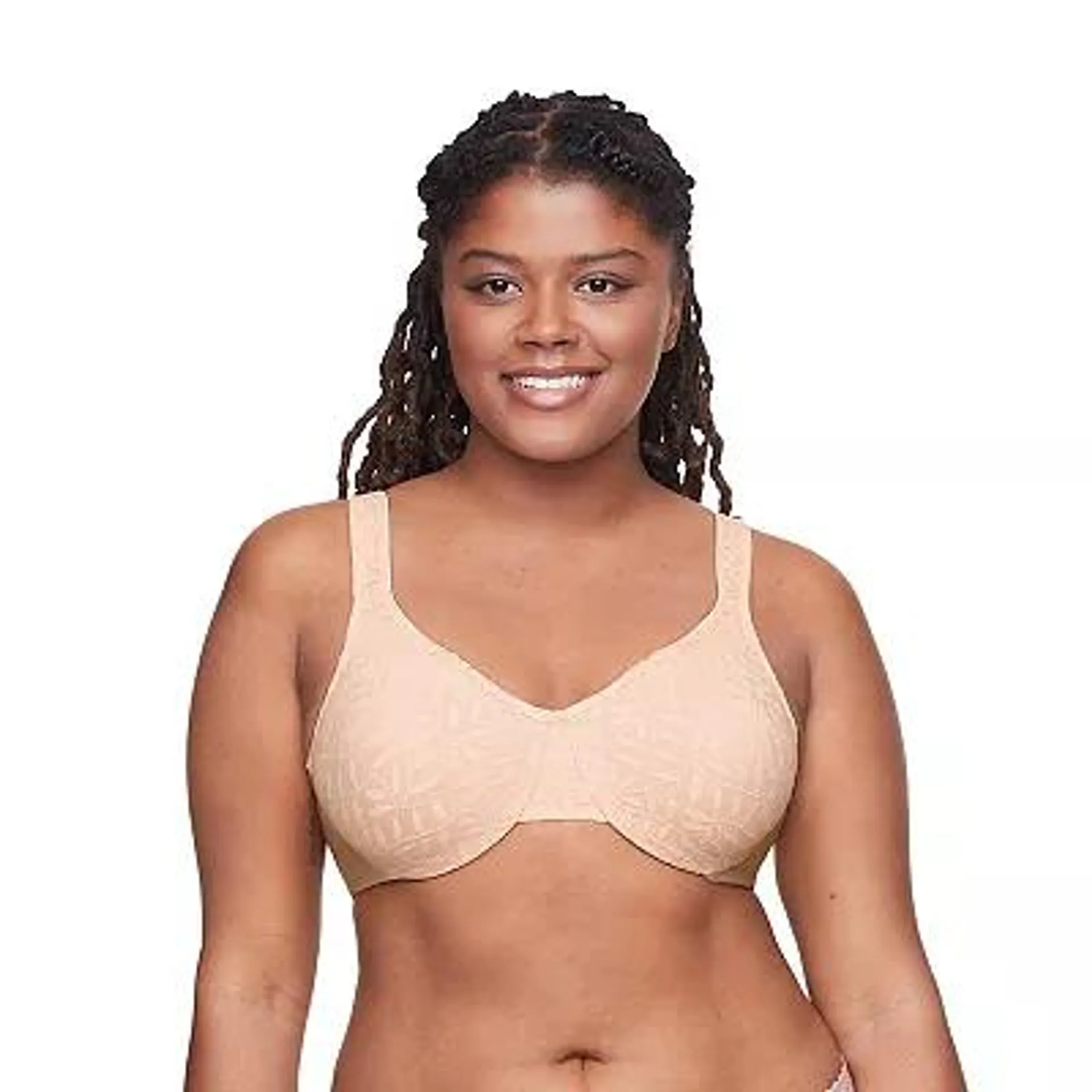 Olga® by Warner's® Sheer Leaves Lace Full-Figure Full-Coverage Minimizer Bra 35519