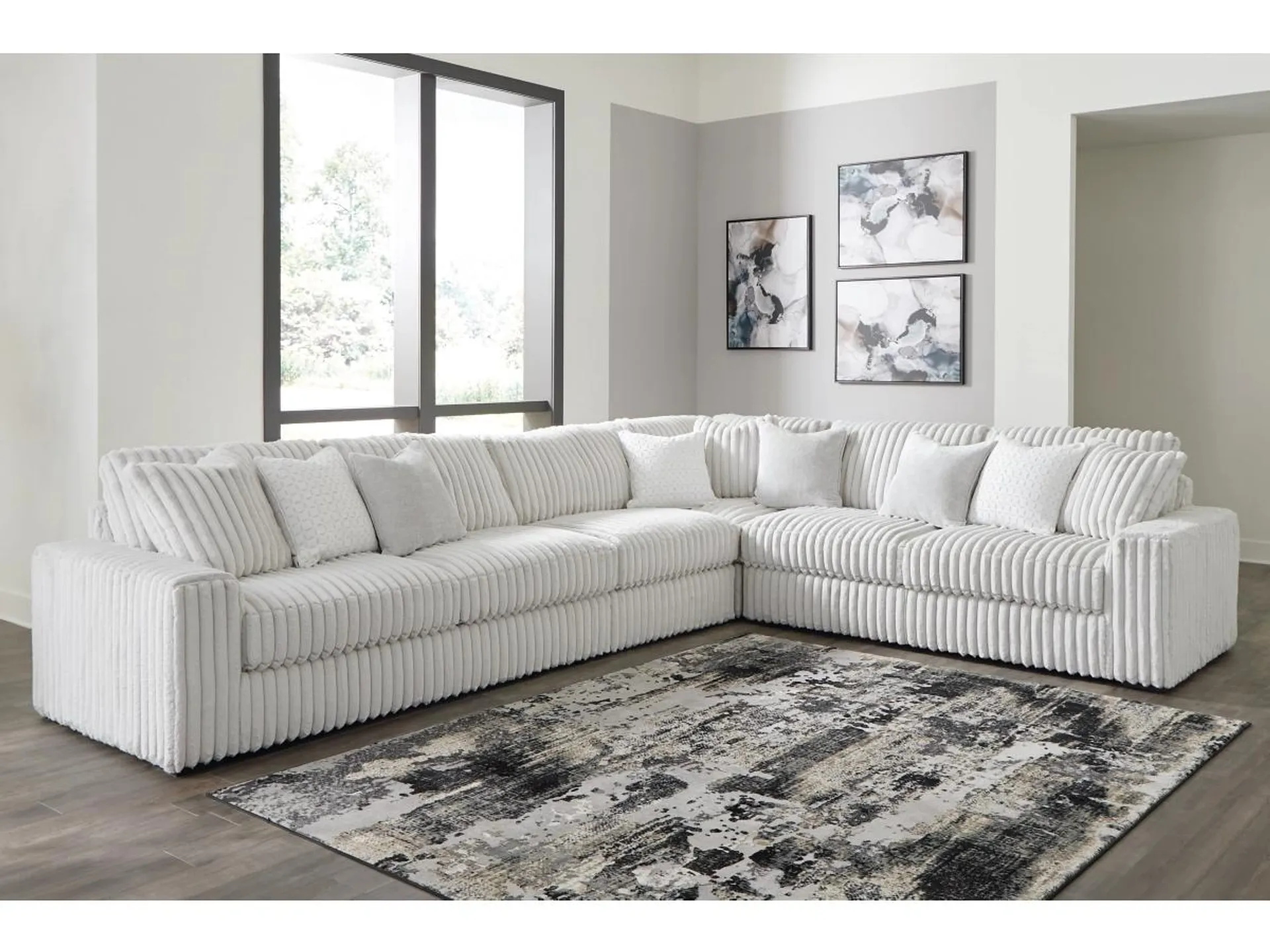 Stupendous 4-Piece Sectional