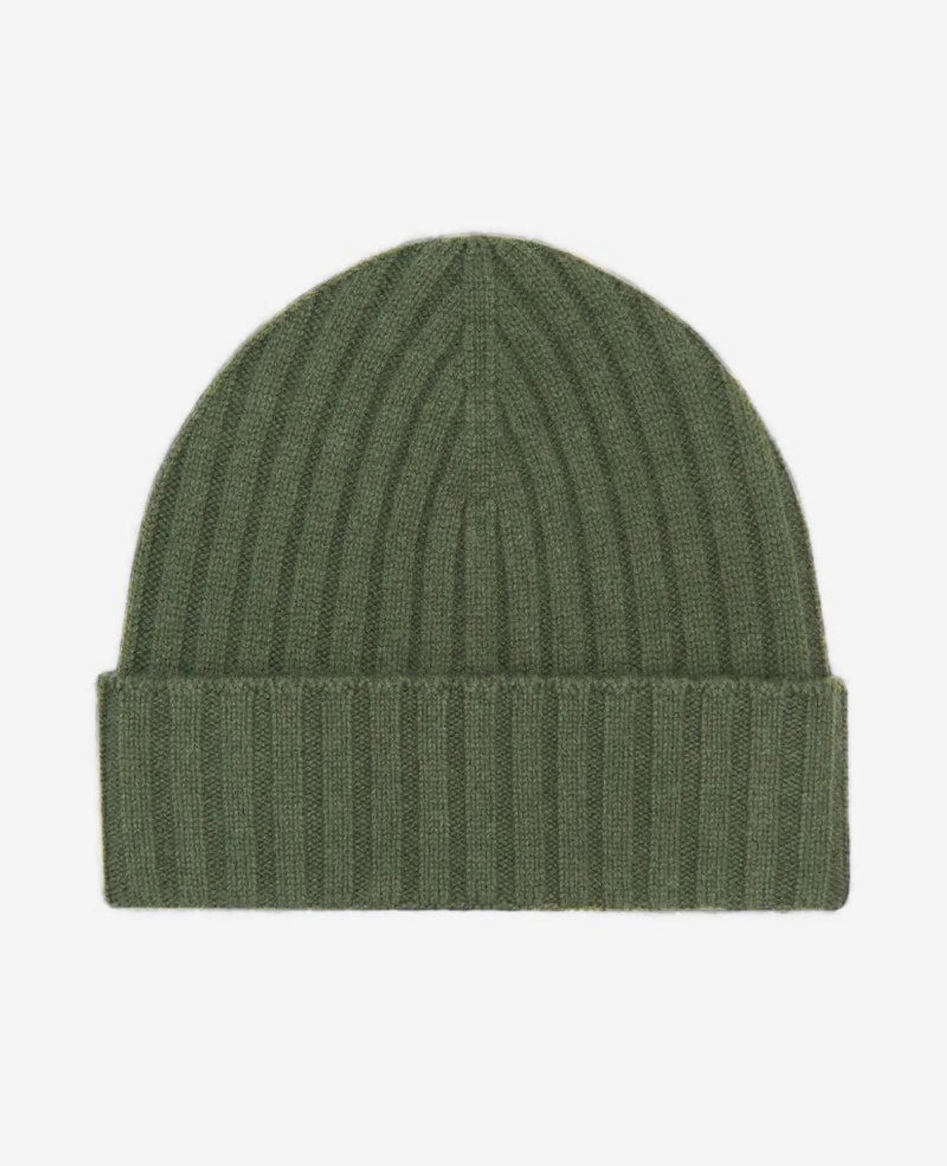 Site Exclusive! Rib Knit Wool Cashmere Beanie