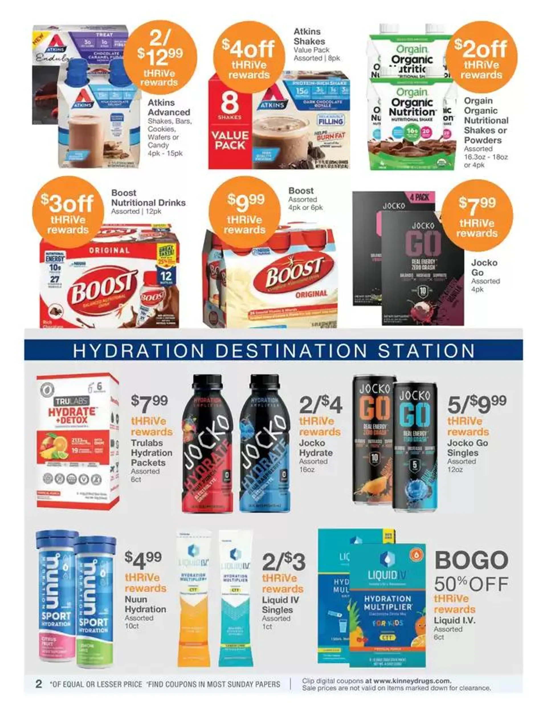 Weekly ad Kinney Drugs Weekly Ad from January 1 to January 8 2025 - Page 2