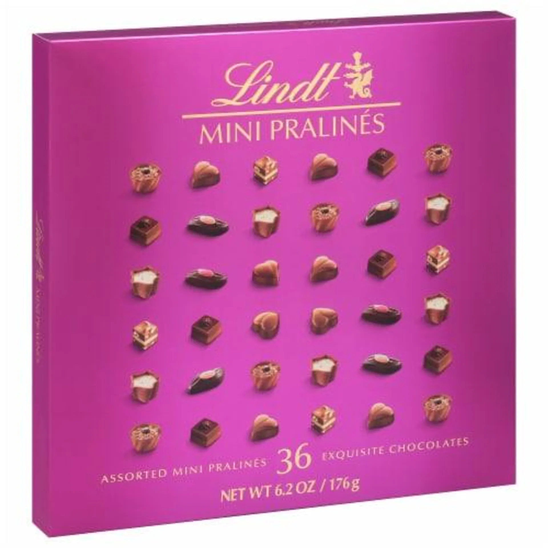 Lindt Mini Pralines Assorted Chocolate Holiday Gift Box