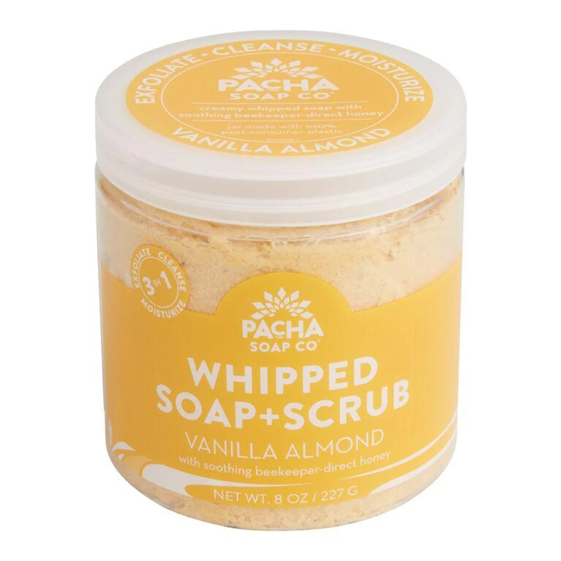 Pacha Vanilla Almond Whipped Soap and Scrub