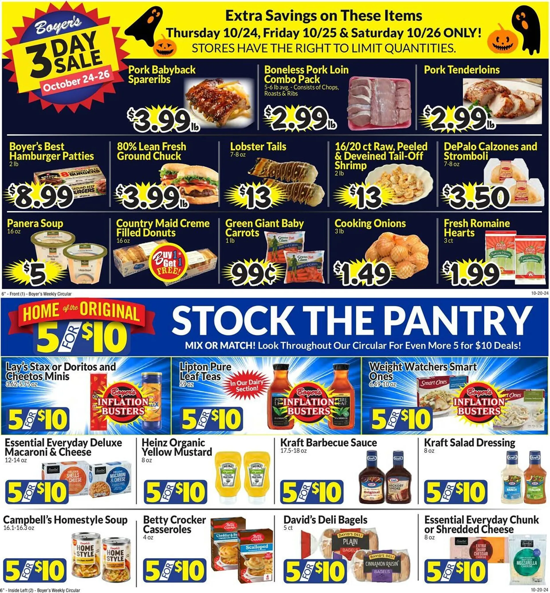 Boyers Food Markets Weekly Ad - 1