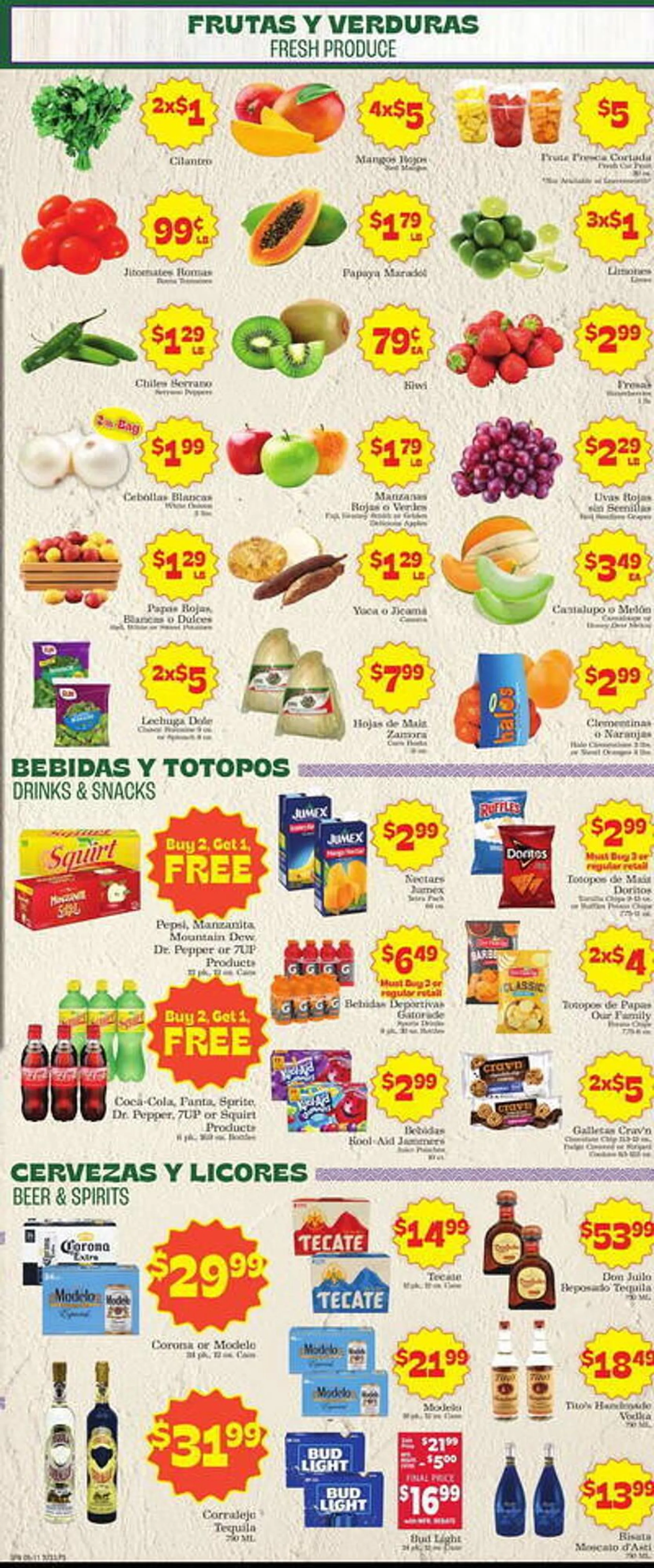 Weekly ad Supermercado Nuestra Familia Weekly Ad from May 11 to May 17 2025 - Page 3