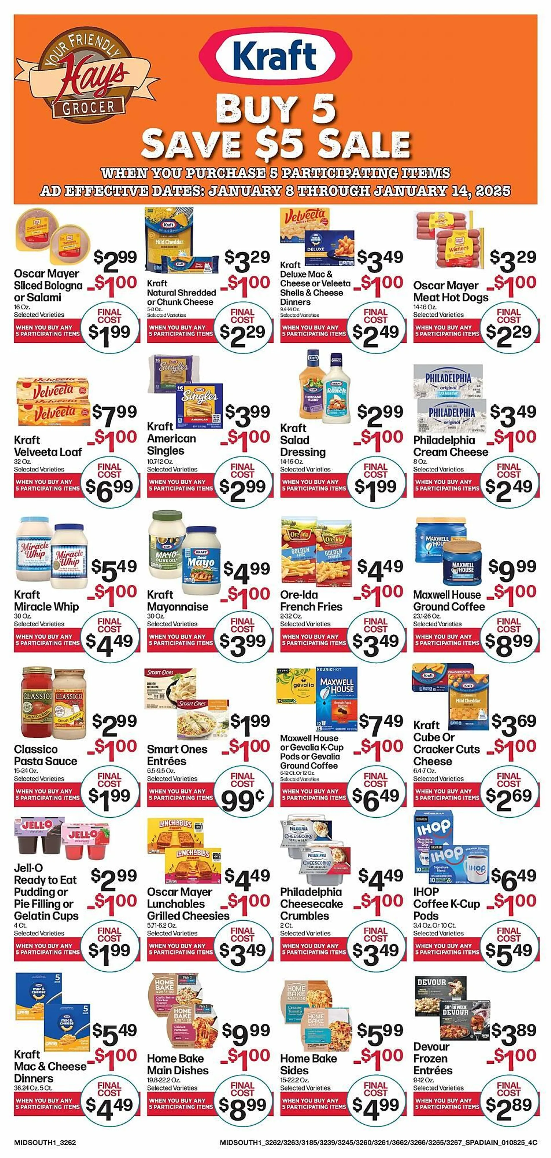 Weekly ad Hays Supermarket Weekly Ad from January 8 to January 14 2025 - Page 3