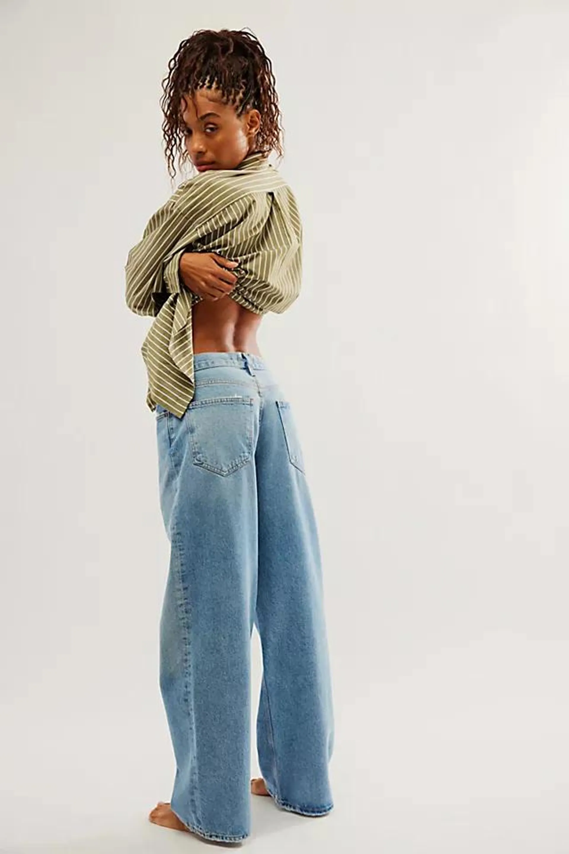 AGOLDE Low-Rise Baggy Jeans