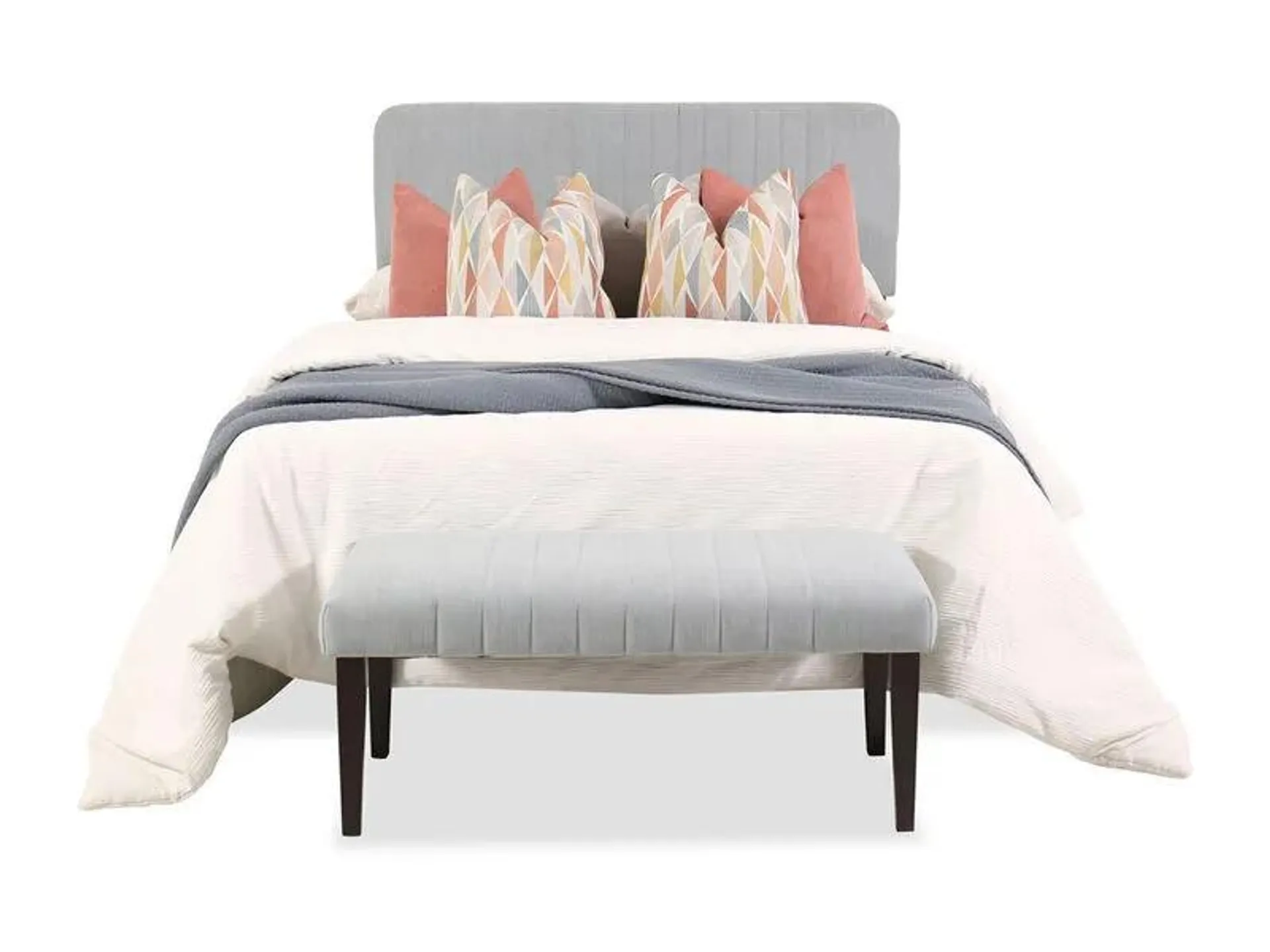 Burbank Queen Headboard & Bench