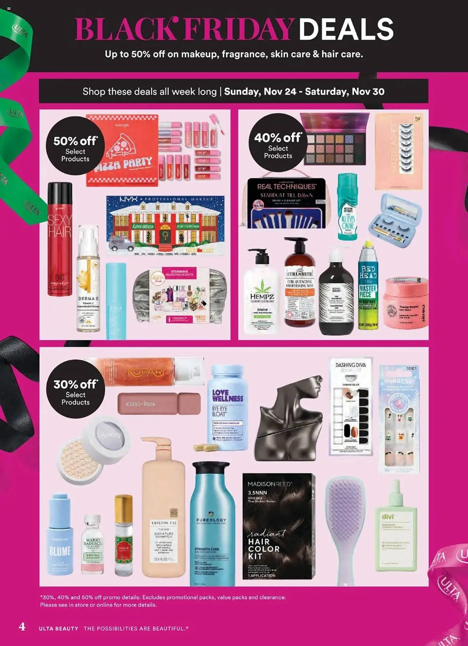 Weekly ad Ulta Beauty Weekly Ad from November 24 to December 24 2024 - Page 4