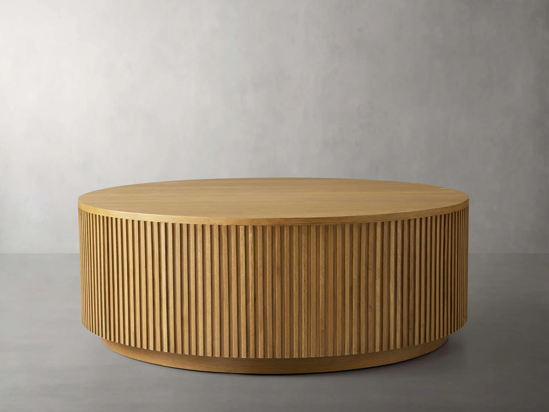 Finnley Round Wood Coffee Table