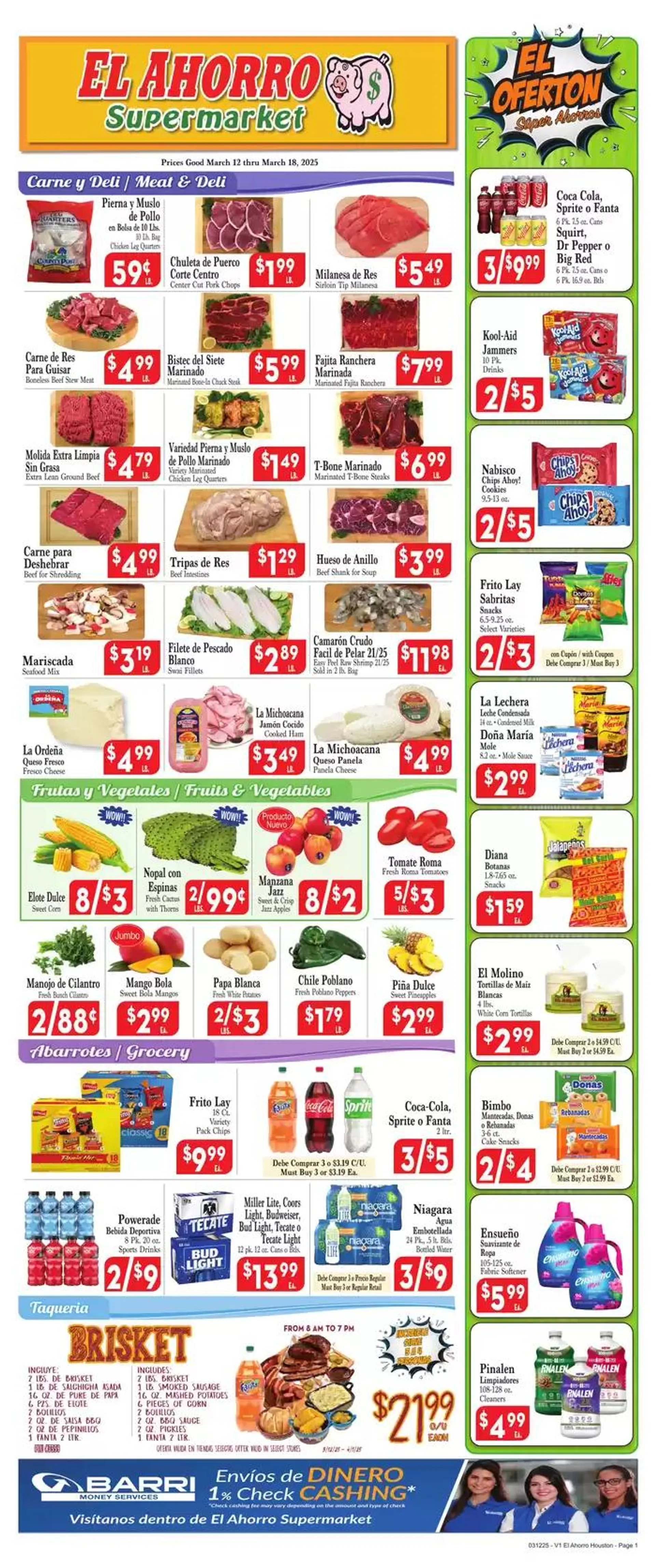 Weekly ad Offers for bargain hunters from March 12 to March 18 2025 - Page 1