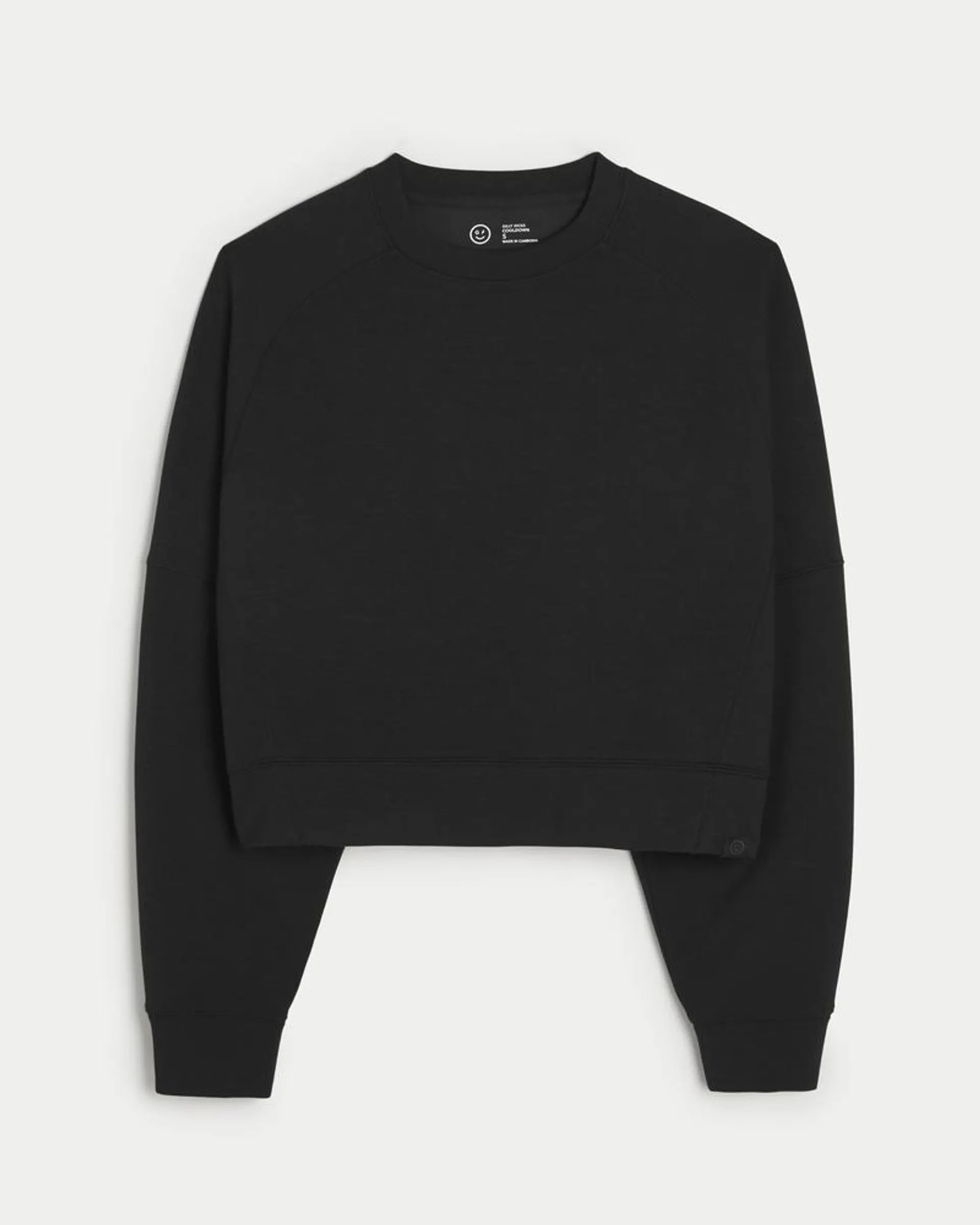 Gilly Hicks Active Oversized Cooldown Crew Sweatshirt