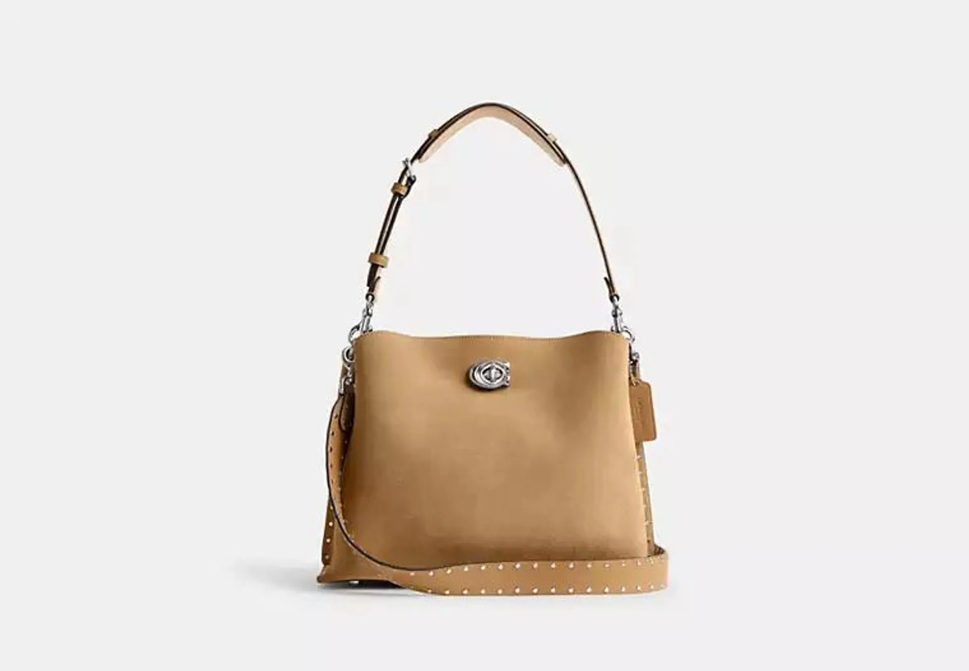 Willow Shoulder Bag With Rivets